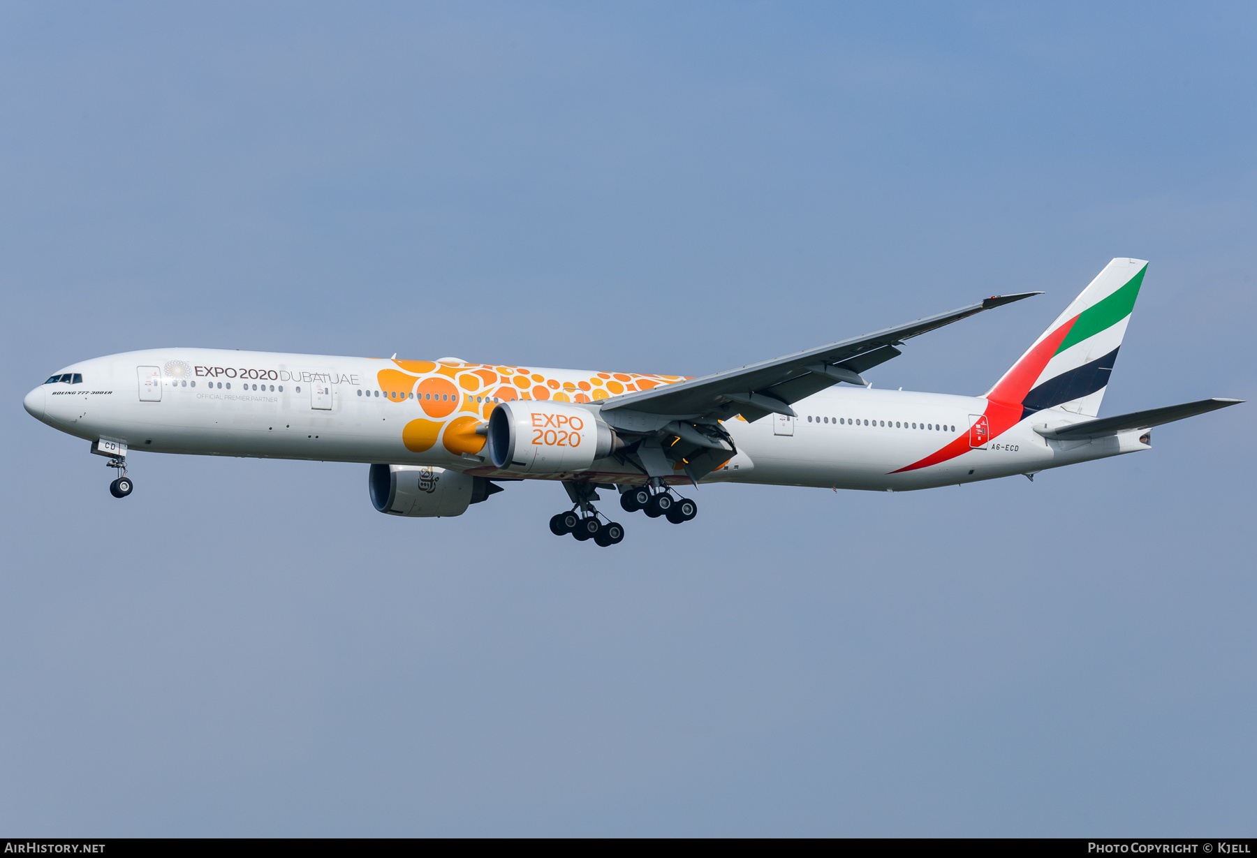 Aircraft Photo of A6-ECD | Boeing 777-36N/ER | Emirates | AirHistory.net #347333