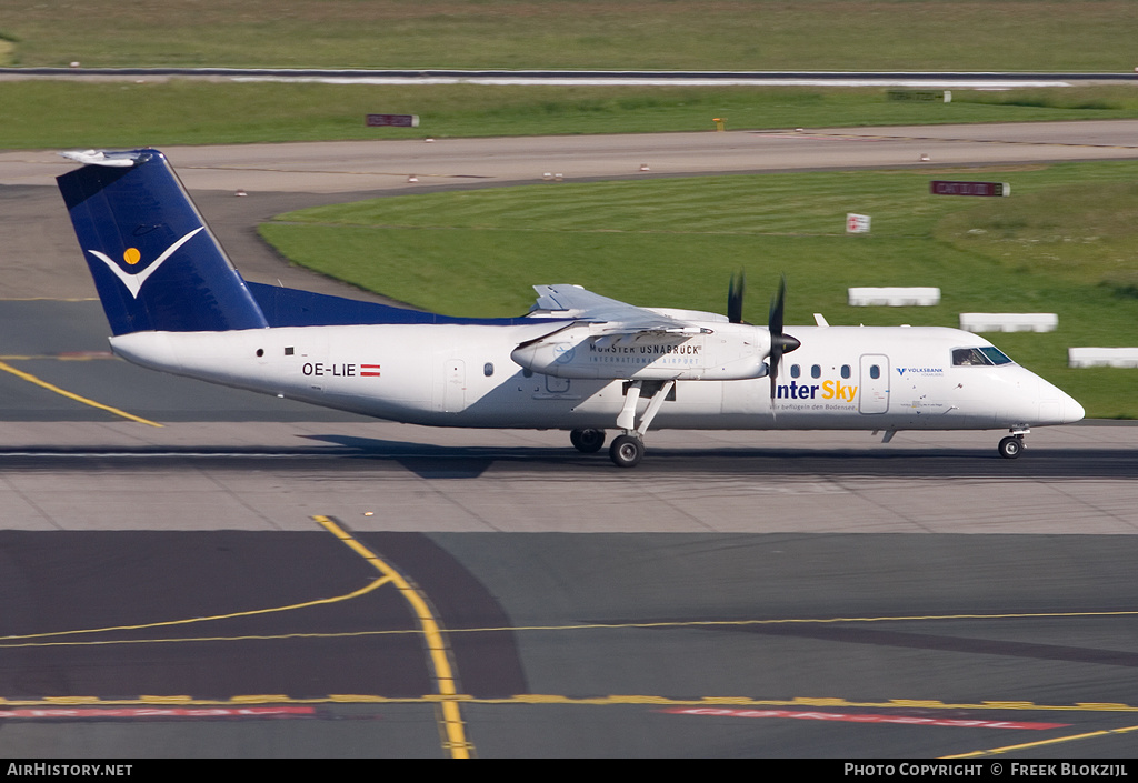 Aircraft Photo of OE-LIE | Bombardier DHC-8-315Q Dash 8 | InterSky | AirHistory.net #347336