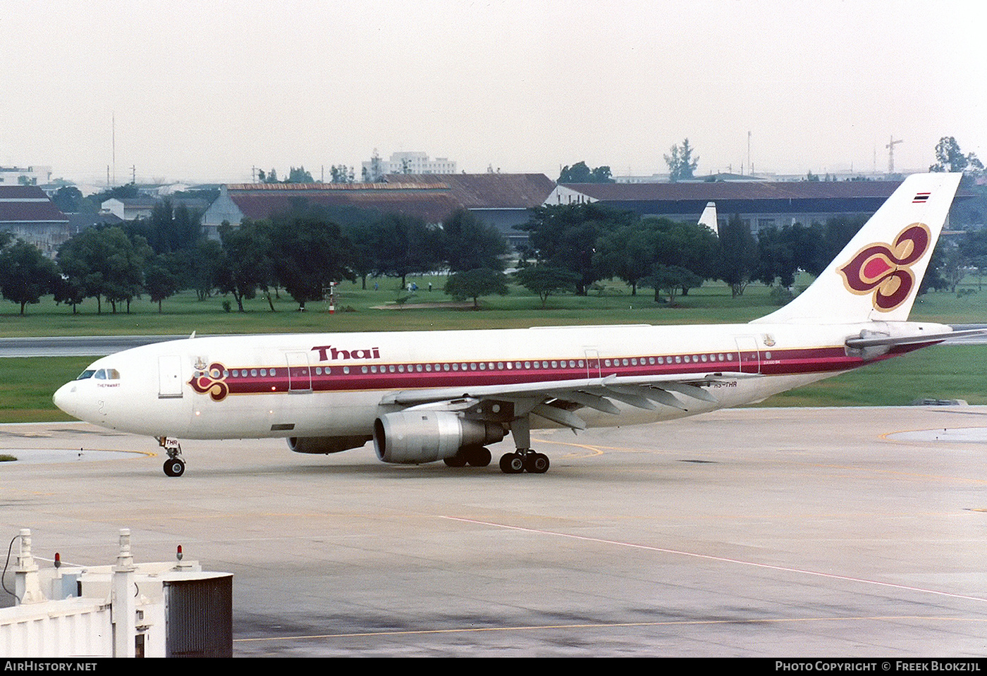 Aircraft Photo of HS-THR | Airbus A300B4-103 | Thai Airways International | AirHistory.net #347343