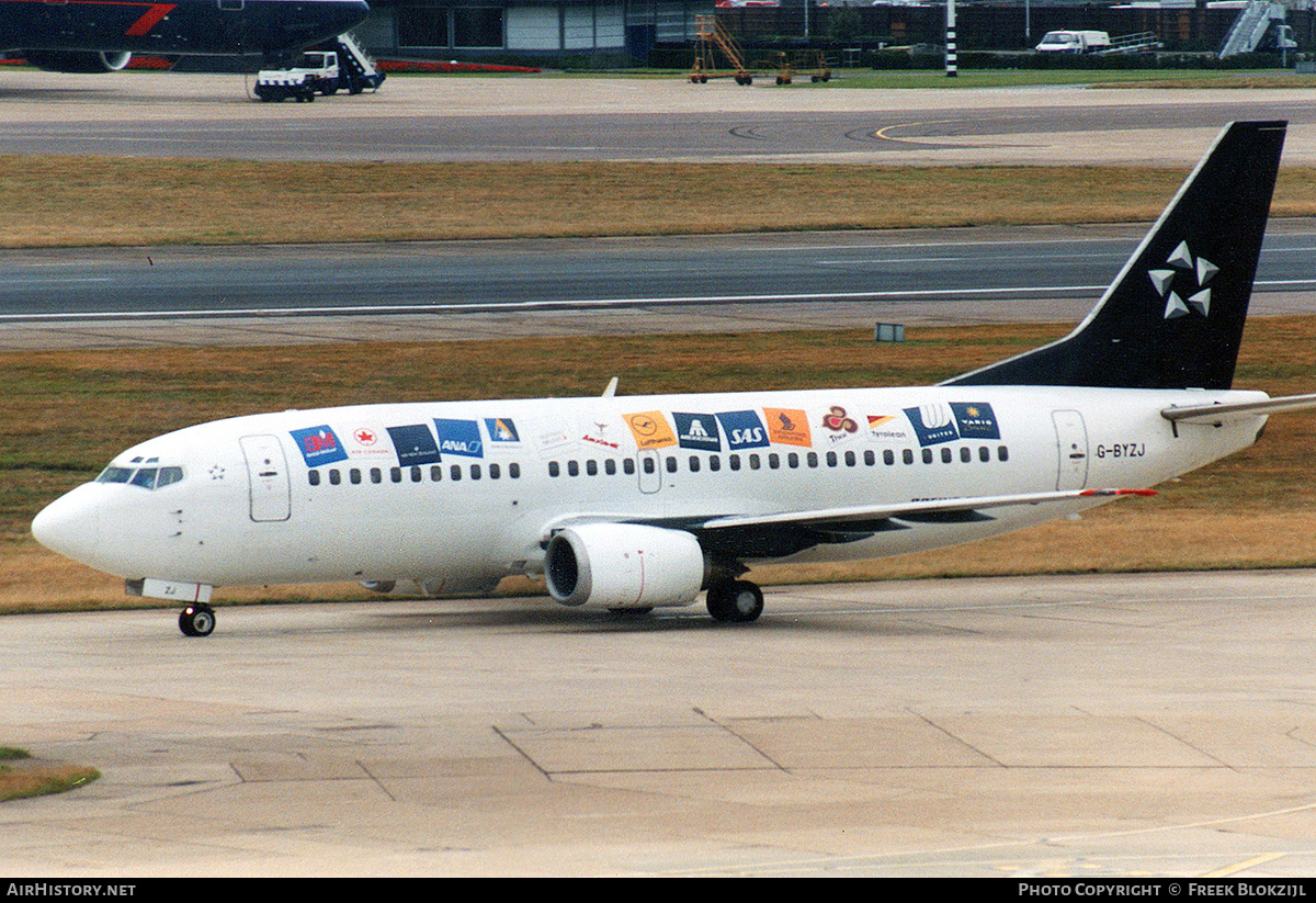 Aircraft Photo of G-BYZJ | Boeing 737-3Q8 | British Midland Airways - BMA | AirHistory.net #347353