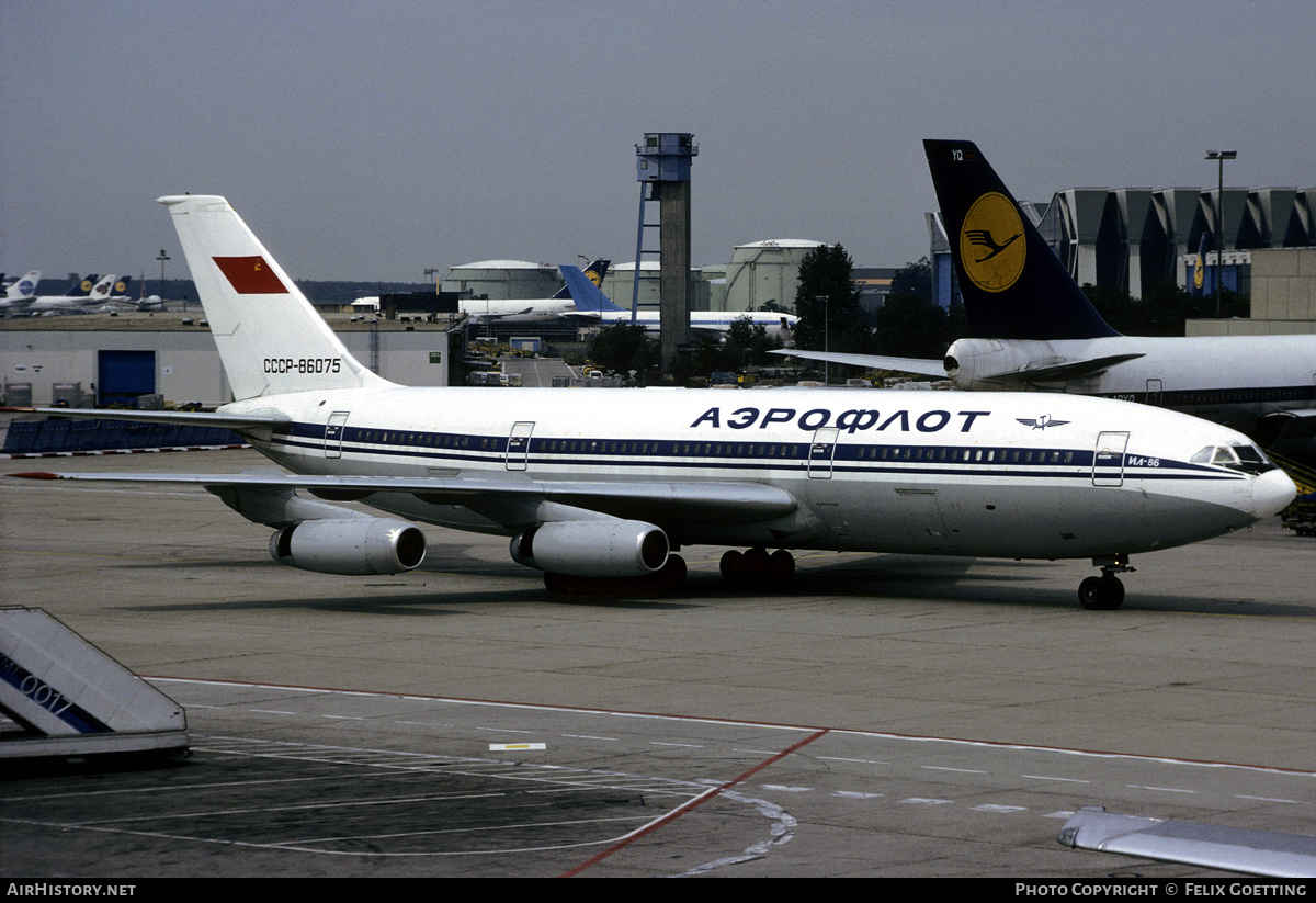 Aircraft Photo of CCCP-86075 | Ilyushin Il-86 | Aeroflot | AirHistory.net #347354
