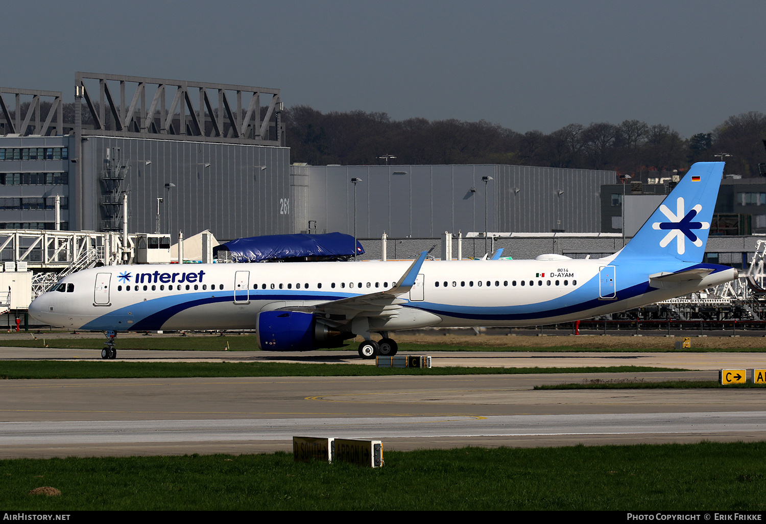 Aircraft Photo of D-AYAM | Airbus A321-251N | Interjet | AirHistory.net #347355