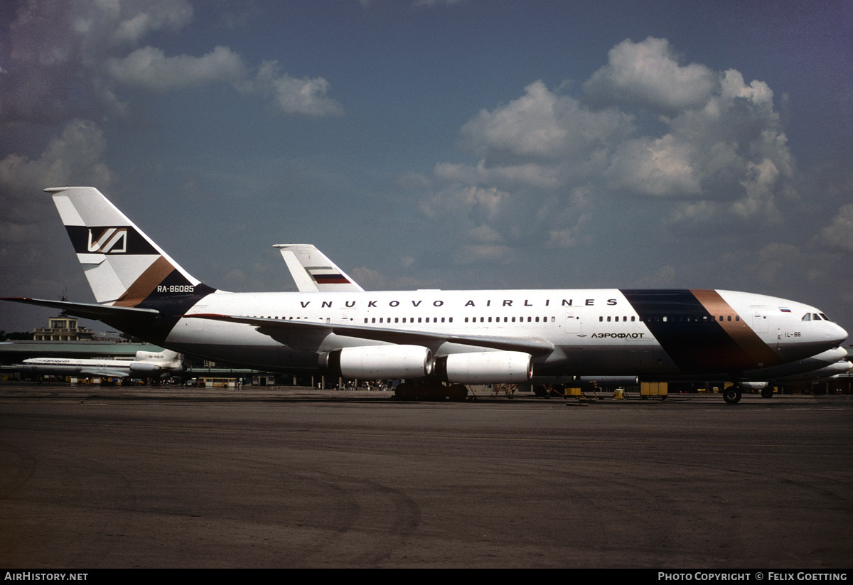 Aircraft Photo of RA-86085 | Ilyushin Il-86 | Vnukovo Airlines | AirHistory.net #347359