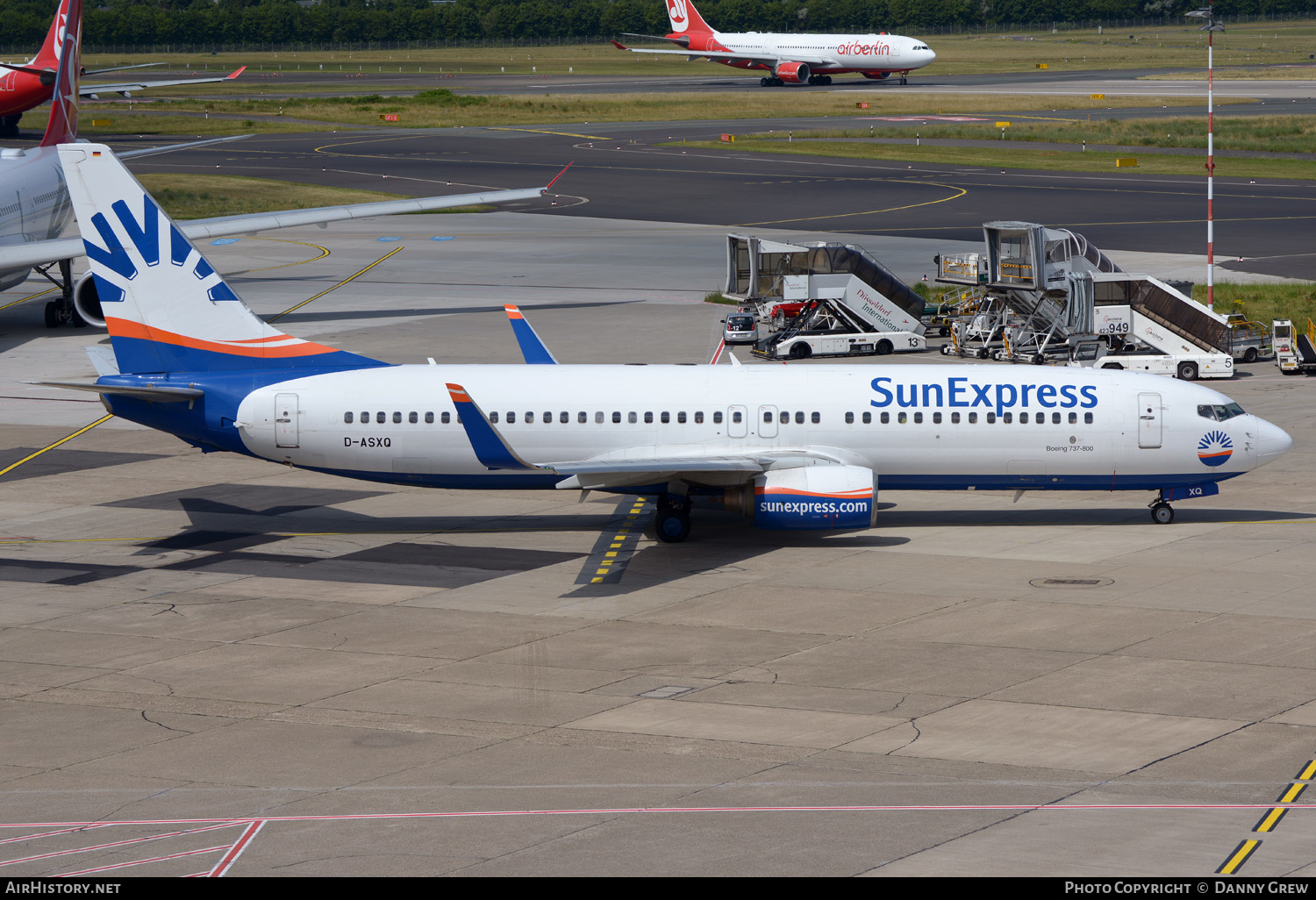 Aircraft Photo of D-ASXQ | Boeing 737-8FH | SunExpress | AirHistory.net #347365