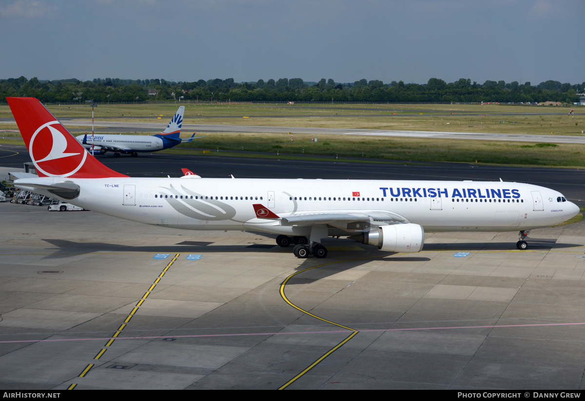 Aircraft Photo of TC-LNE | Airbus A330-303E | Turkish Airlines | AirHistory.net #347367