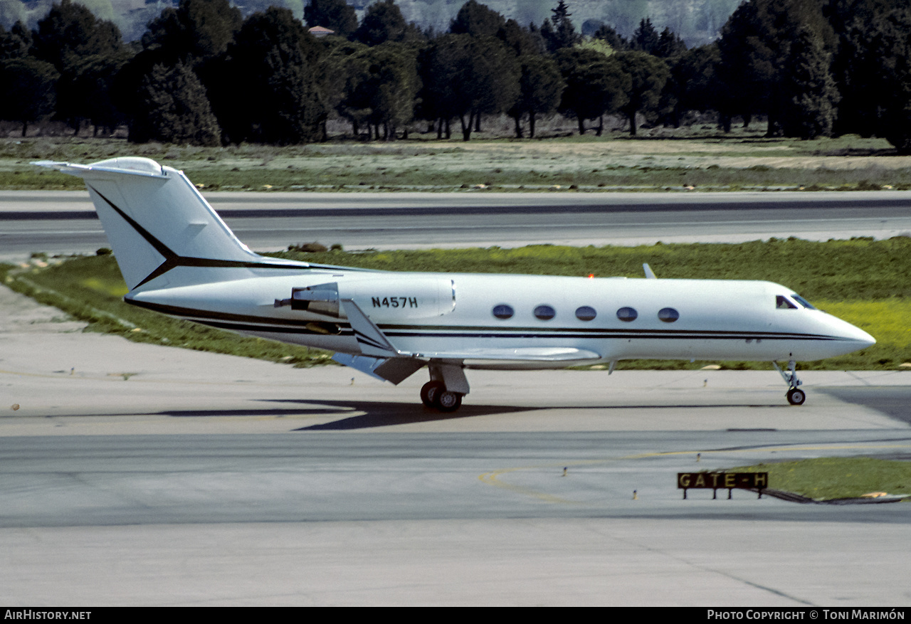 Aircraft Photo of N457H | Gulfstream Aerospace G-1159A Gulfstream III | AirHistory.net #347375