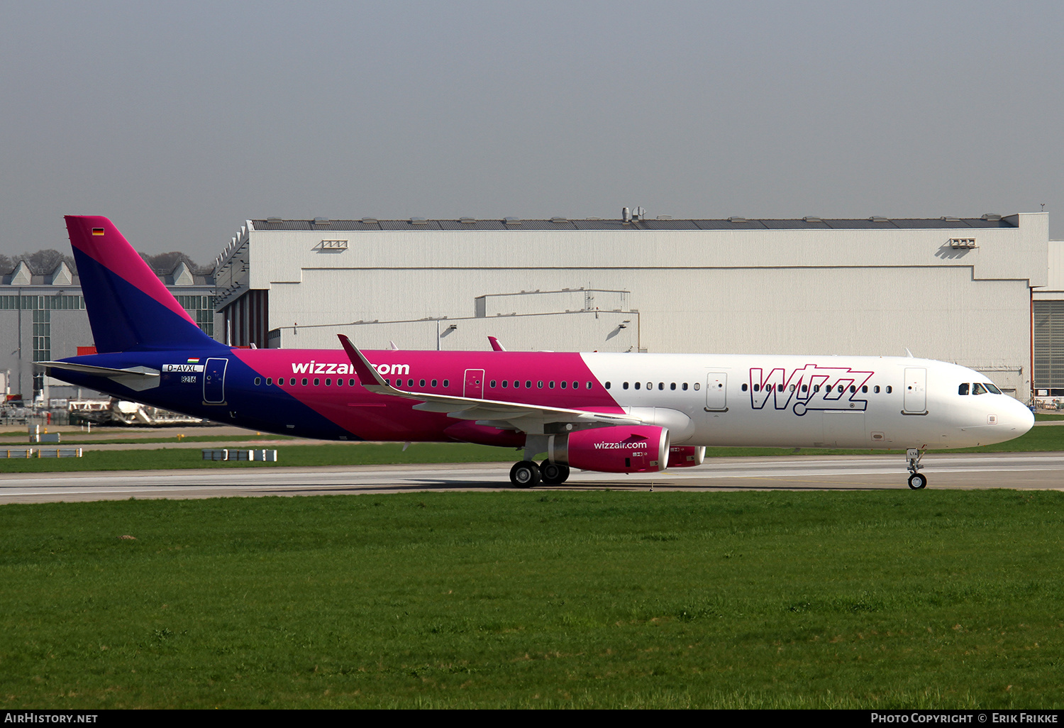 Aircraft Photo of D-AVXL | Airbus A321-231 | Wizz Air | AirHistory.net #347386