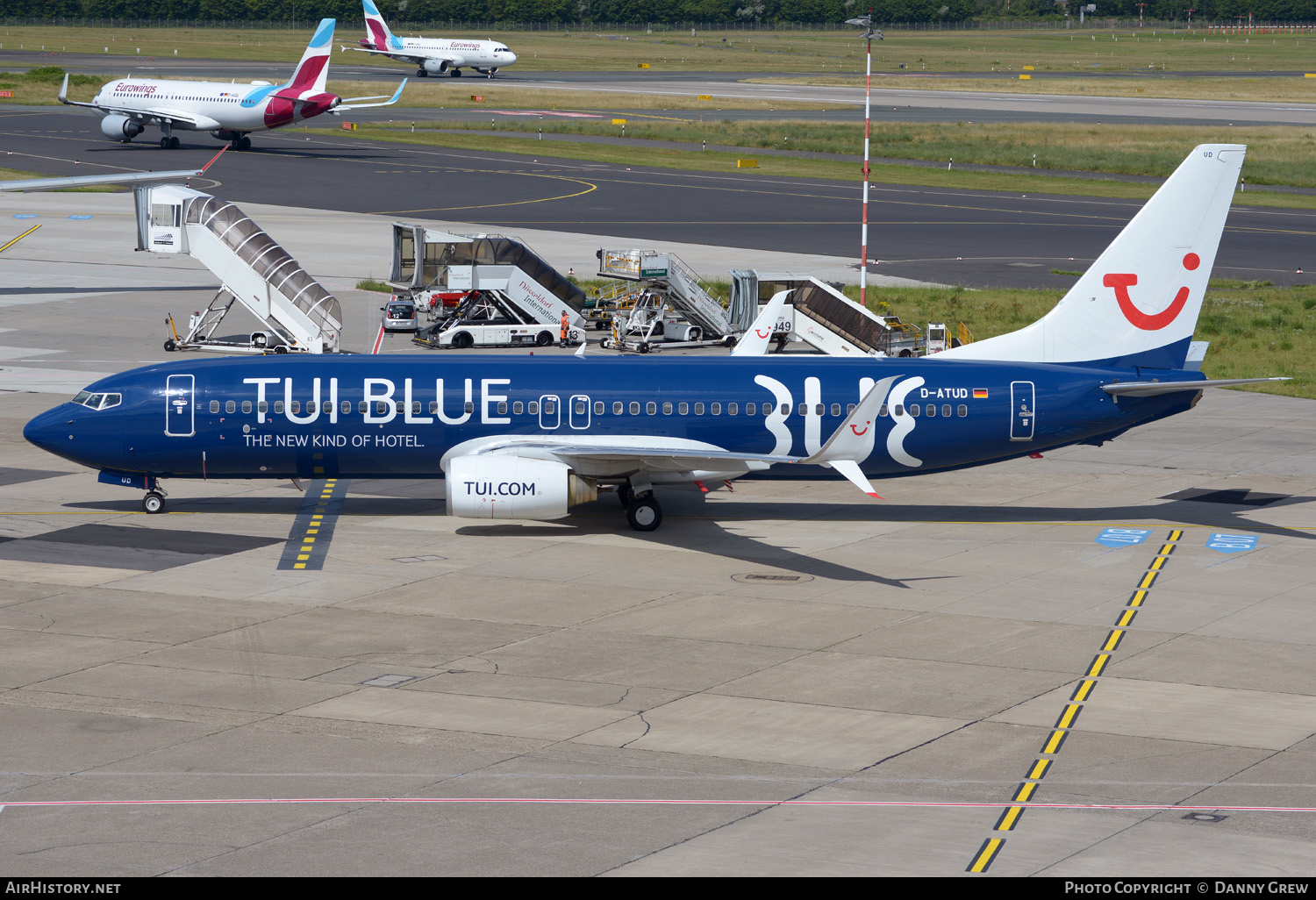 Aircraft Photo of D-ATUD | Boeing 737-8K5 | TUI | AirHistory.net #347388