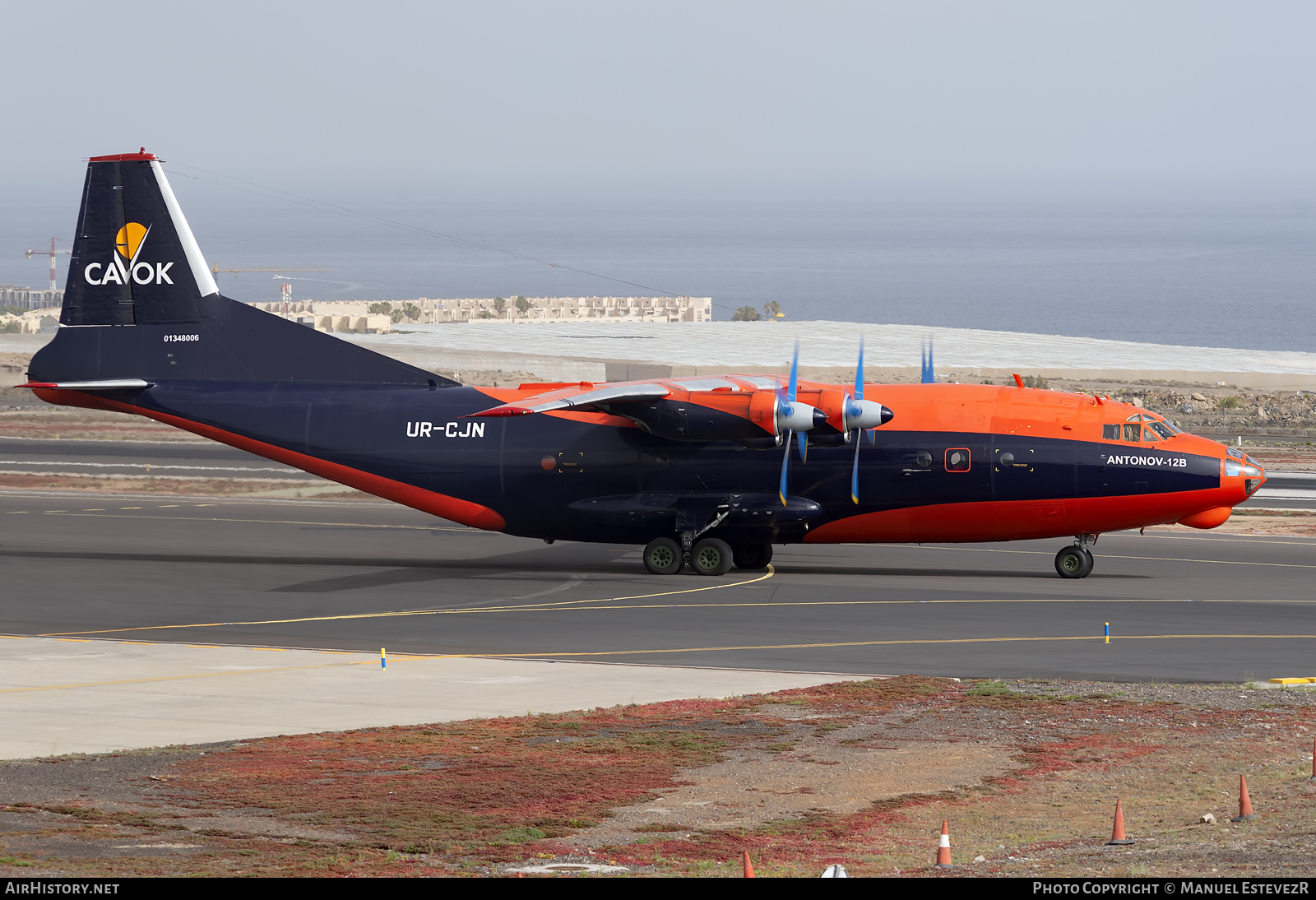 Aircraft Photo of UR-CJN | Antonov An-12B | Cavok Air | AirHistory.net #347393