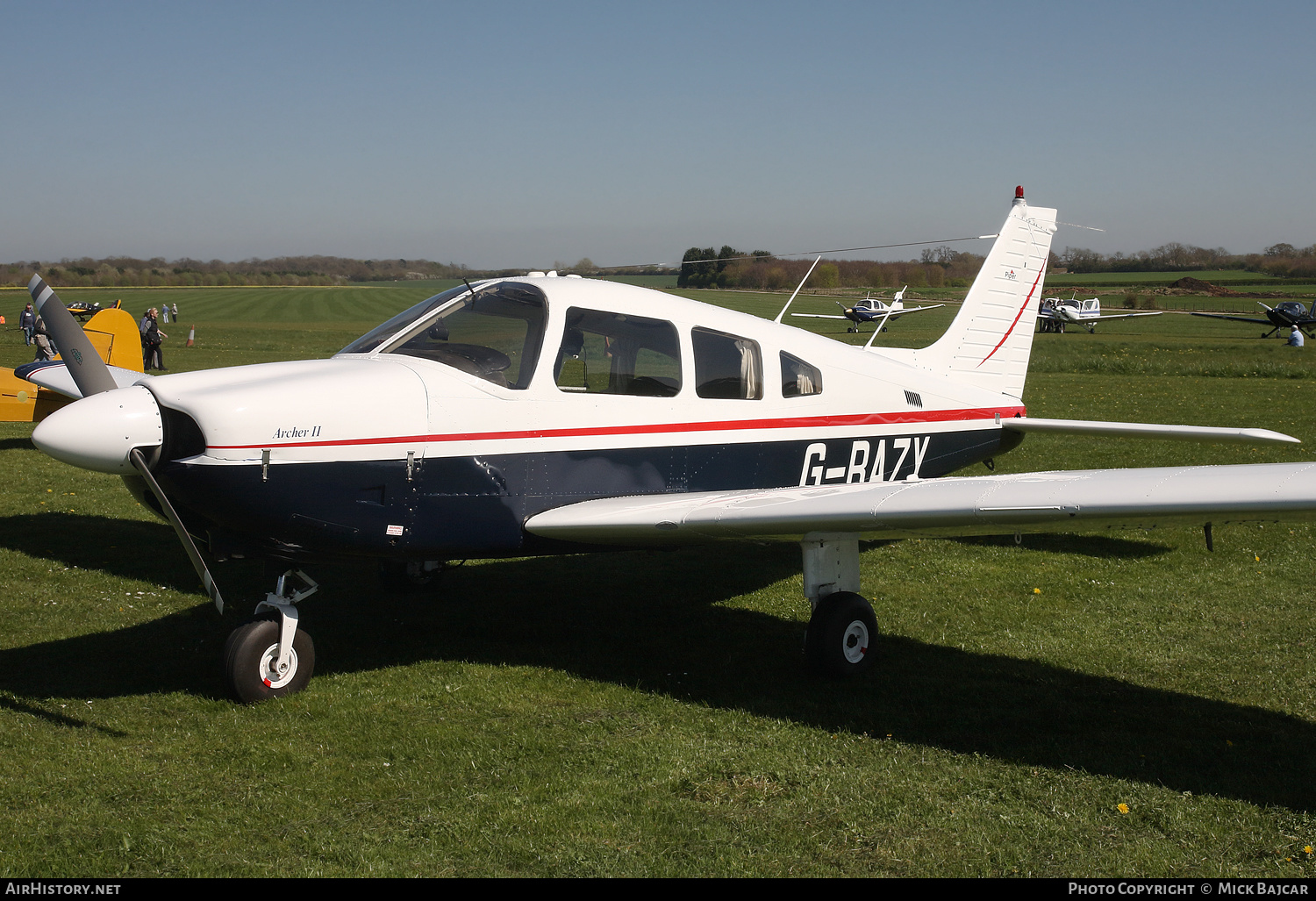 Aircraft Photo of G-RAZY | Piper PA-28-181 Archer II | AirHistory.net #347401