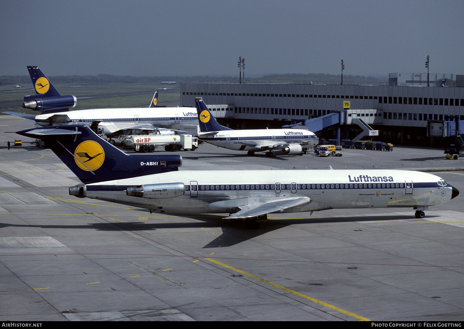 Aircraft Photo of D-ABHI | Boeing 727-230/Adv | Lufthansa | AirHistory.net #347411