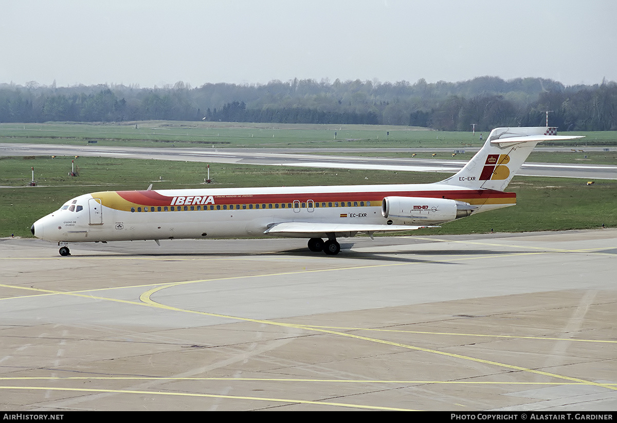 Aircraft Photo of EC-EXR | McDonnell Douglas MD-87 (DC-9-87) | Iberia | AirHistory.net #347415