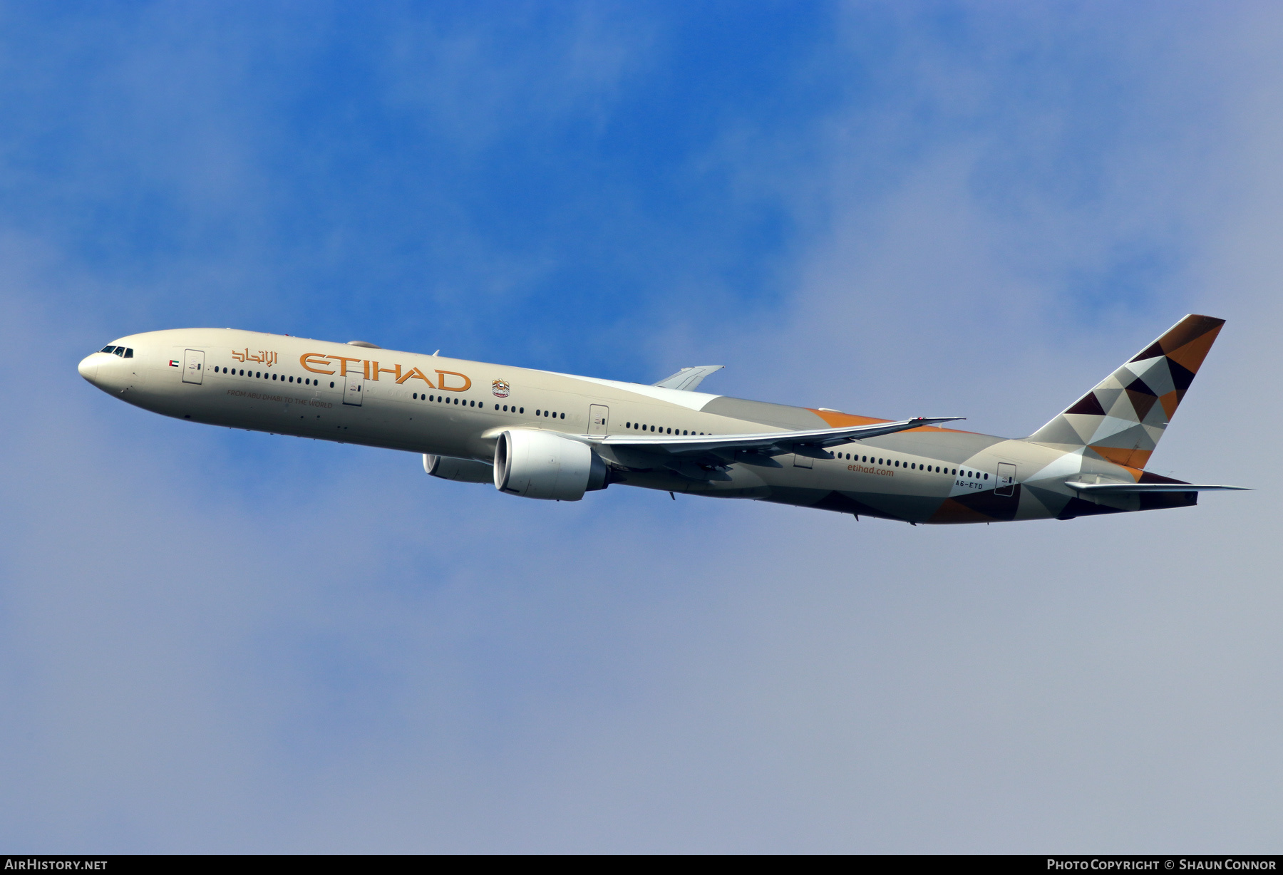 Aircraft Photo of A6-ETD | Boeing 777-3FX/ER | Etihad Airways | AirHistory.net #347429
