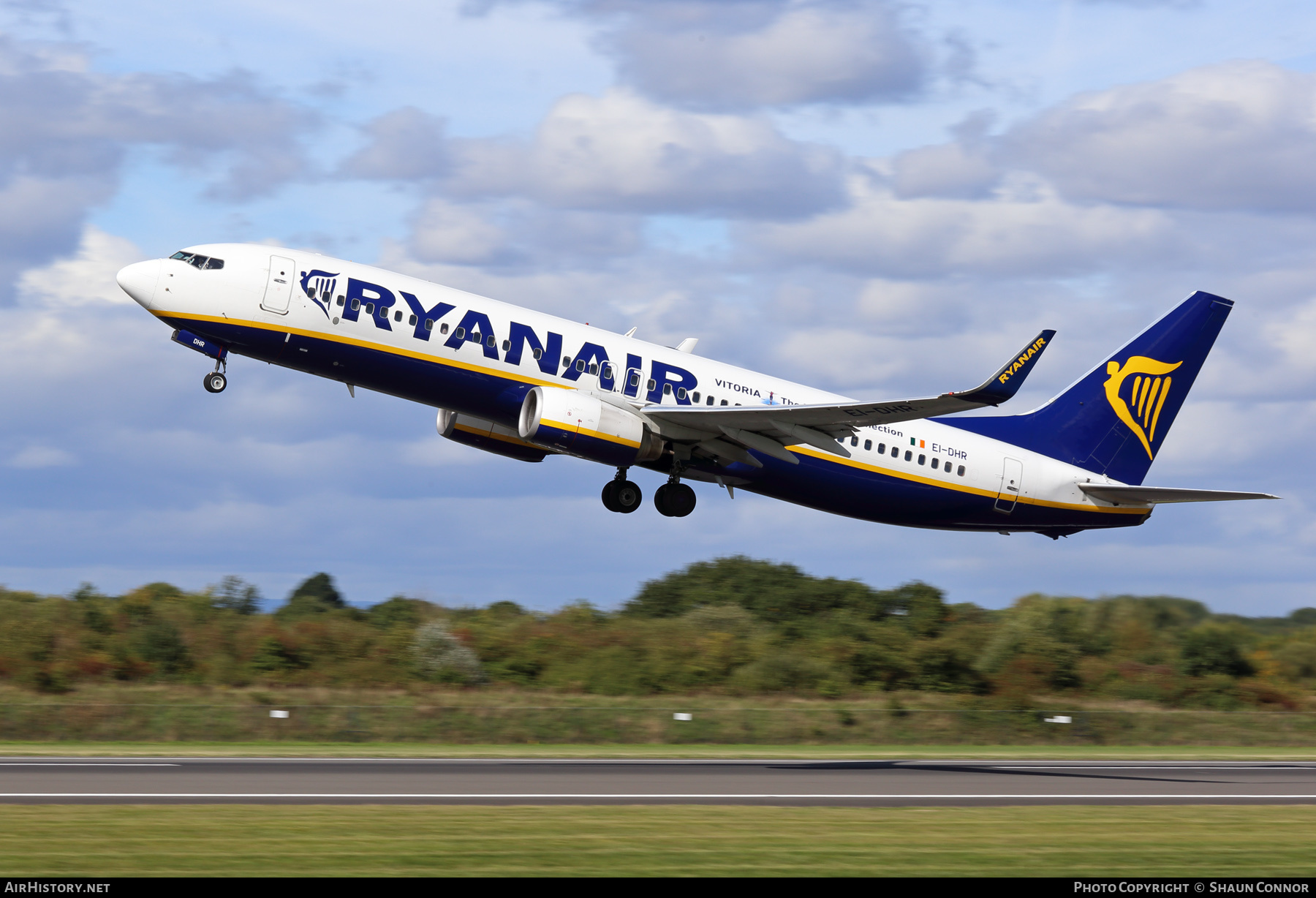 Aircraft Photo of EI-DHR | Boeing 737-8AS | Ryanair | AirHistory.net #347432