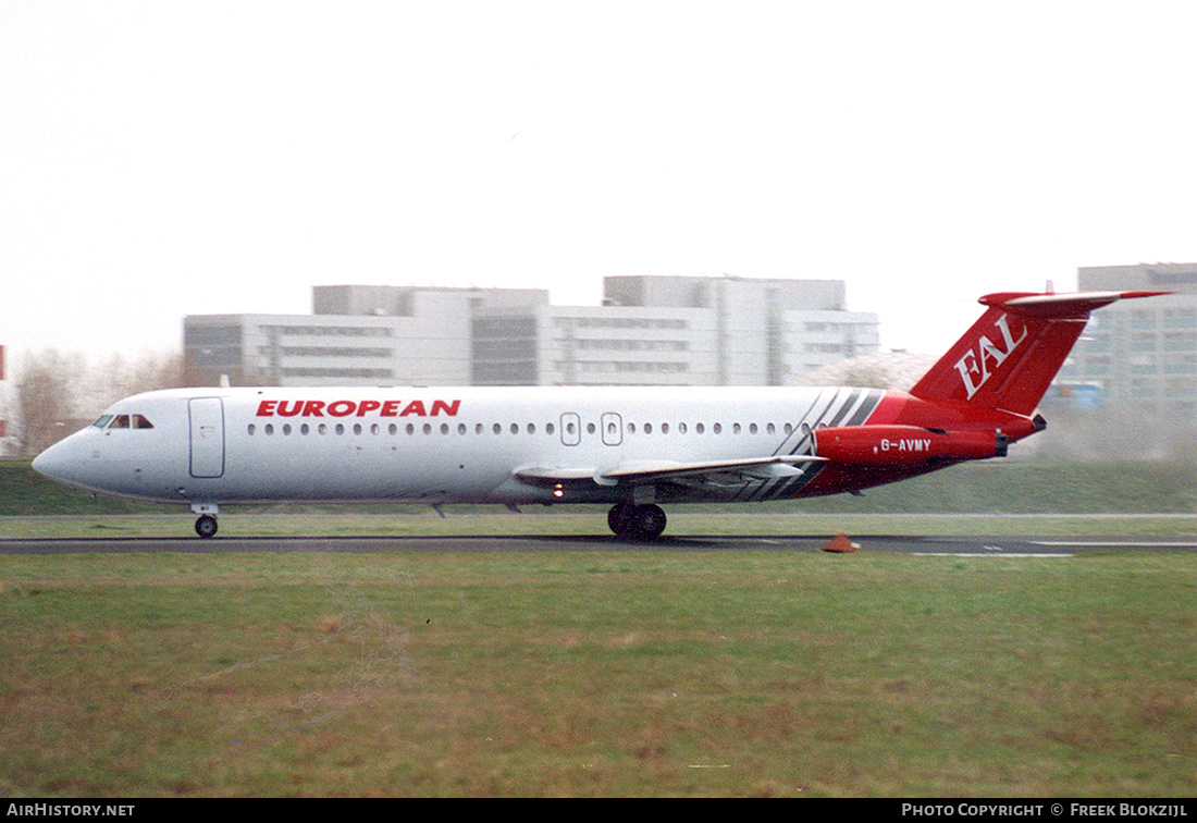 Aircraft Photo of G-AVMY | BAC 111-510ED One-Eleven | European Aircharter - EAL/EAC | AirHistory.net #347438