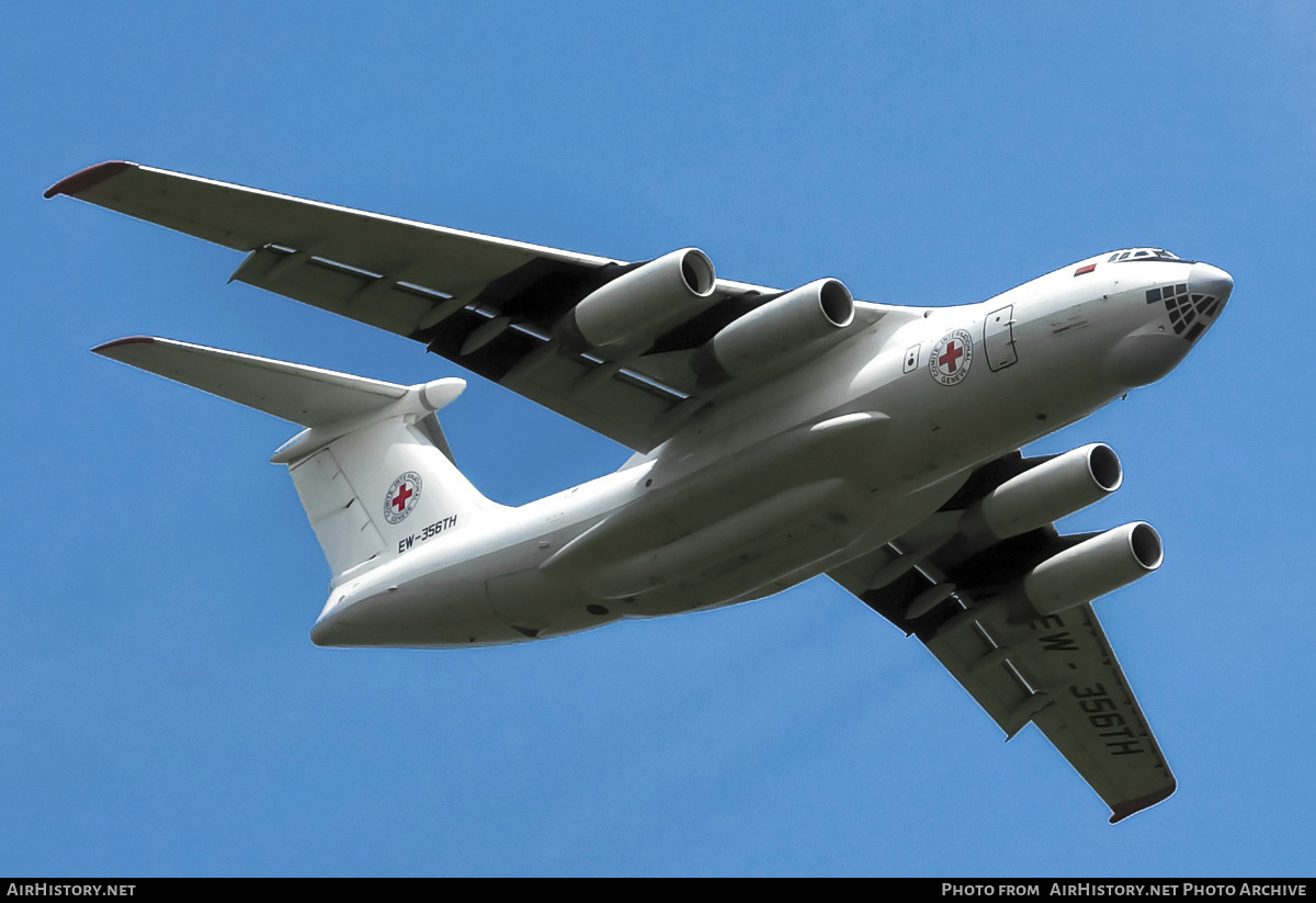 Aircraft Photo of EW-356TH | Ilyushin Il-76TD | ICRC - International Committee of the Red Cross | AirHistory.net #347448