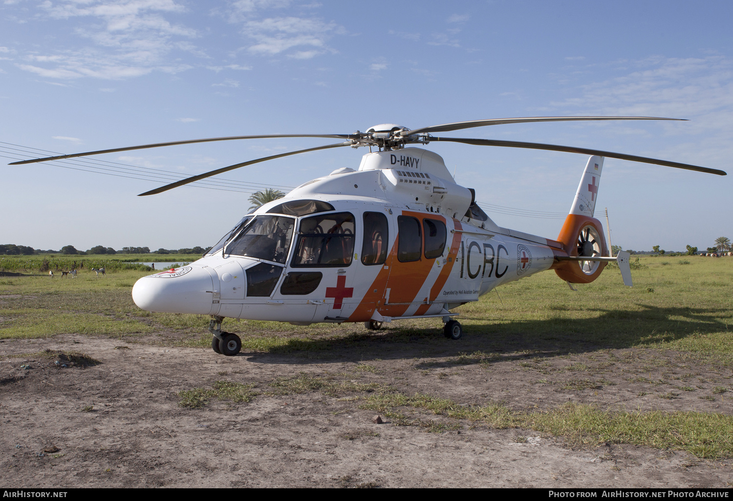 Aircraft Photo of D-HAVY | Eurocopter EC-155B | ICRC - International Committee of the Red Cross | AirHistory.net #347449