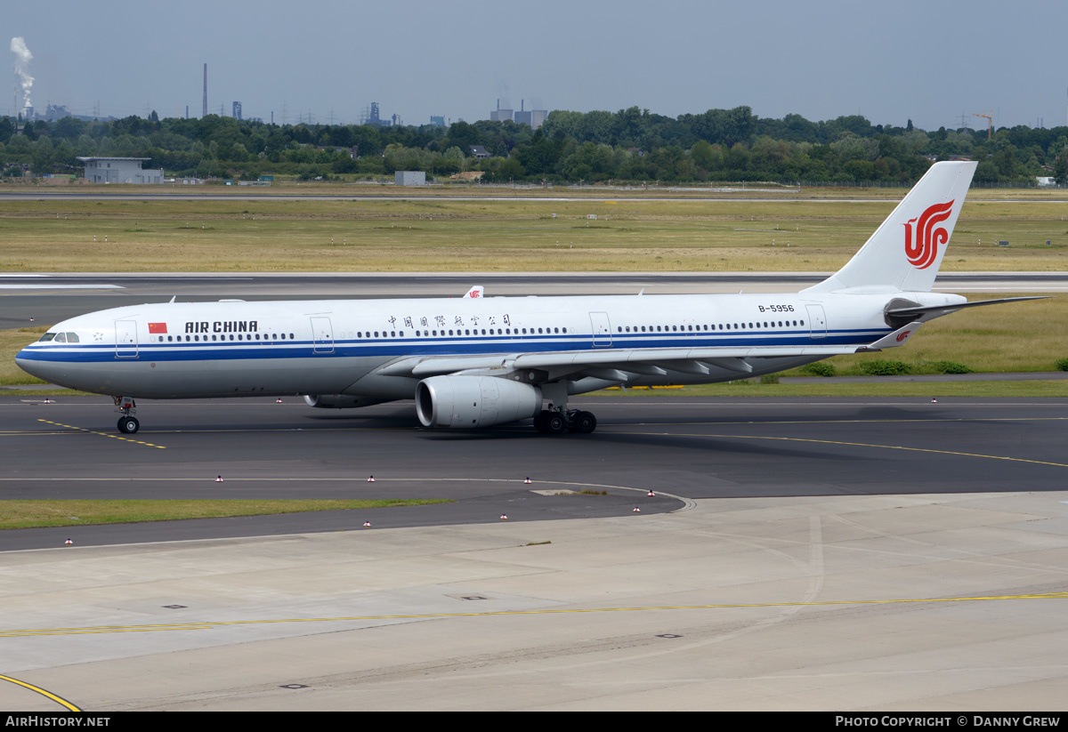 Aircraft Photo of B-5956 | Airbus A330-343E | Air China | AirHistory.net #347459
