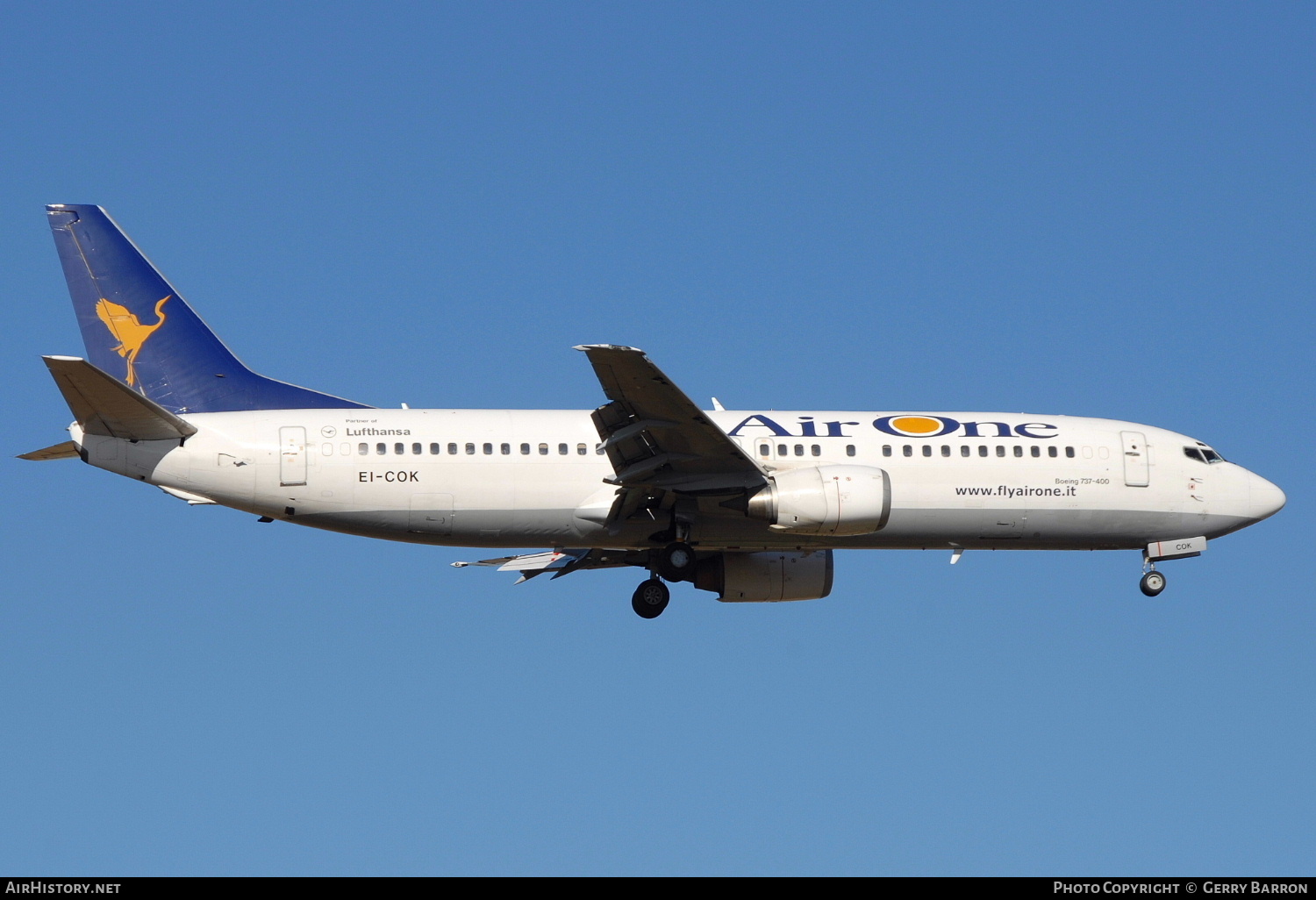 Aircraft Photo of EI-COK | Boeing 737-430 | Air One | AirHistory.net #347482