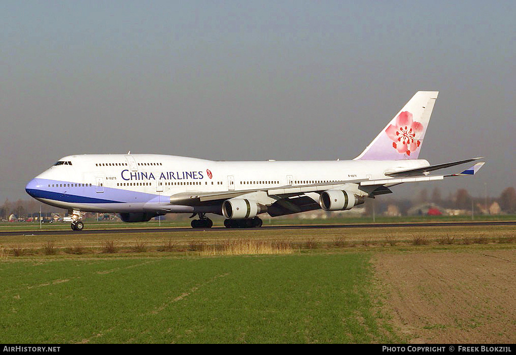 Aircraft Photo of B-18273 | Boeing 747-409 | China Airlines | AirHistory.net #347490
