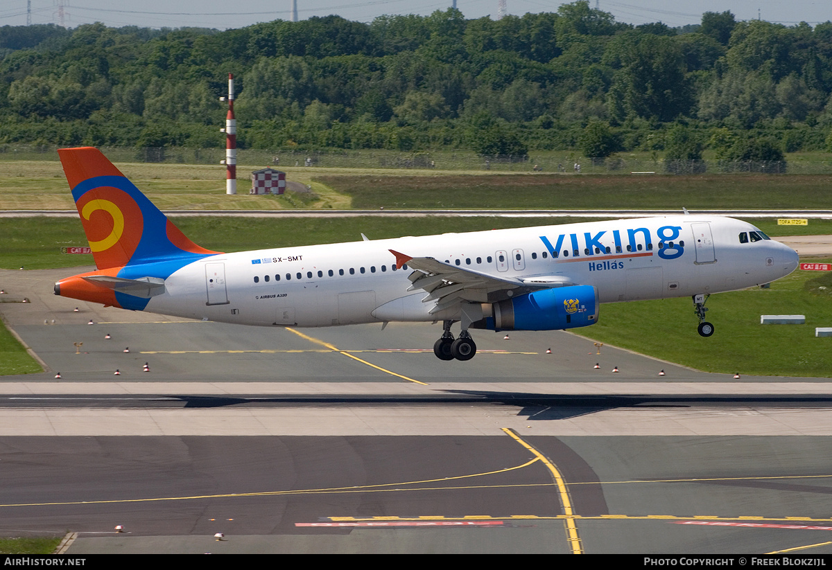 Aircraft Photo of SX-SMT | Airbus A320-231 | Viking Hellas Airlines | AirHistory.net #347495