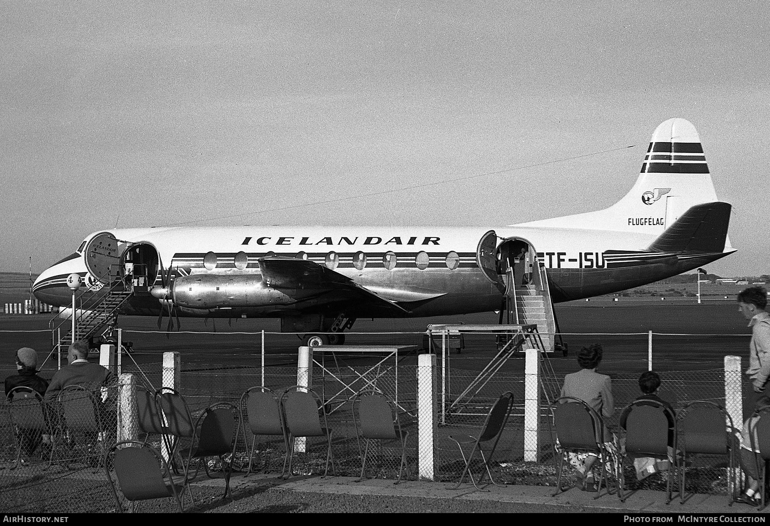 Aircraft Photo of TF-ISU | Vickers 759D Viscount | Icelandair - Flugfélag Íslands | AirHistory.net #347496