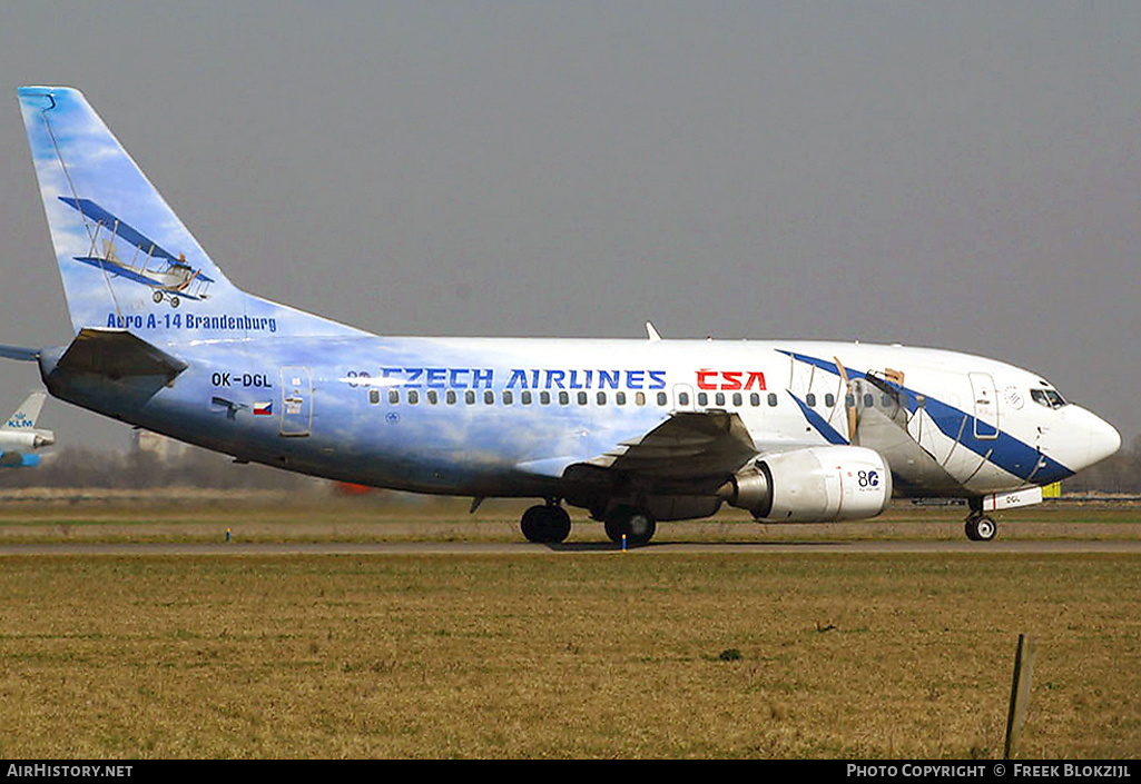 Aircraft Photo of OK-DGL | Boeing 737-55S | ČSA - Czech Airlines | AirHistory.net #347497