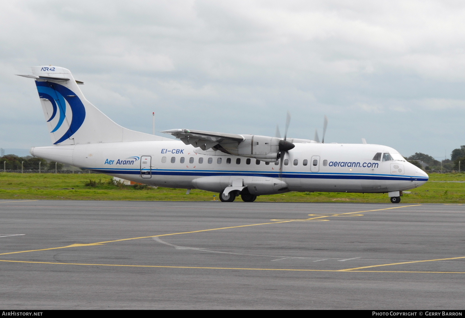 Aircraft Photo of EI-CBK | ATR ATR-42-300 | Aer Arann | AirHistory.net #347500