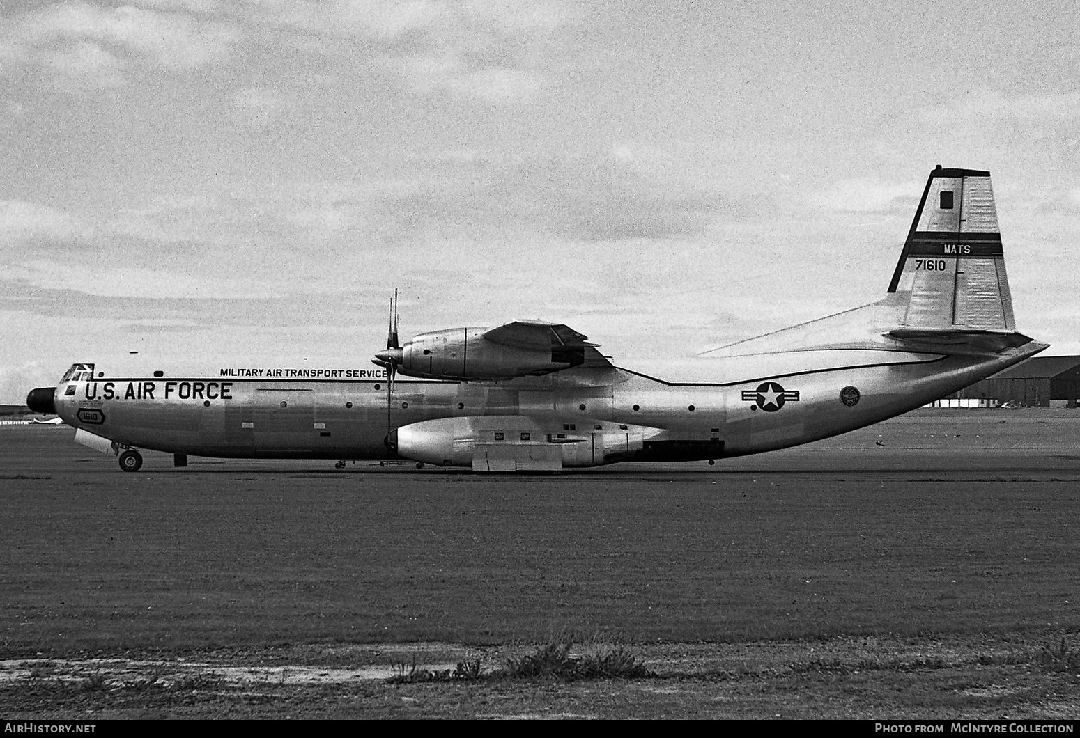Aircraft Photo of 57-1610 / 71610 | Douglas C-133A Cargomaster | USA - Air Force | AirHistory.net #347502