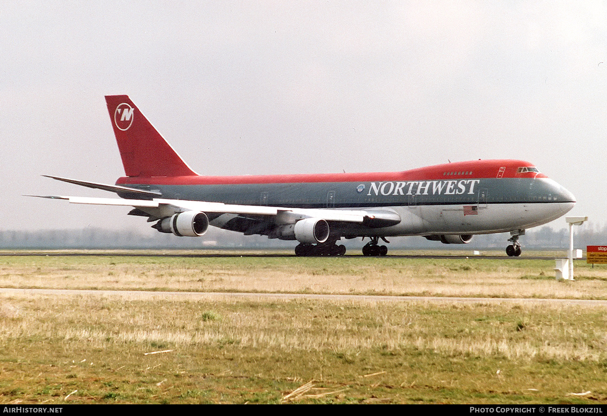 Aircraft Photo of N603US | Boeing 747-151 | Northwest Airlines | AirHistory.net #347514