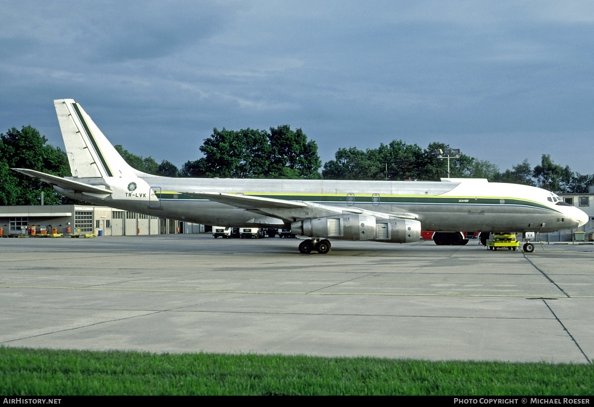 Aircraft Photo of TR-LVK | Douglas DC-8-55(F) | Affretair | AirHistory.net #347521
