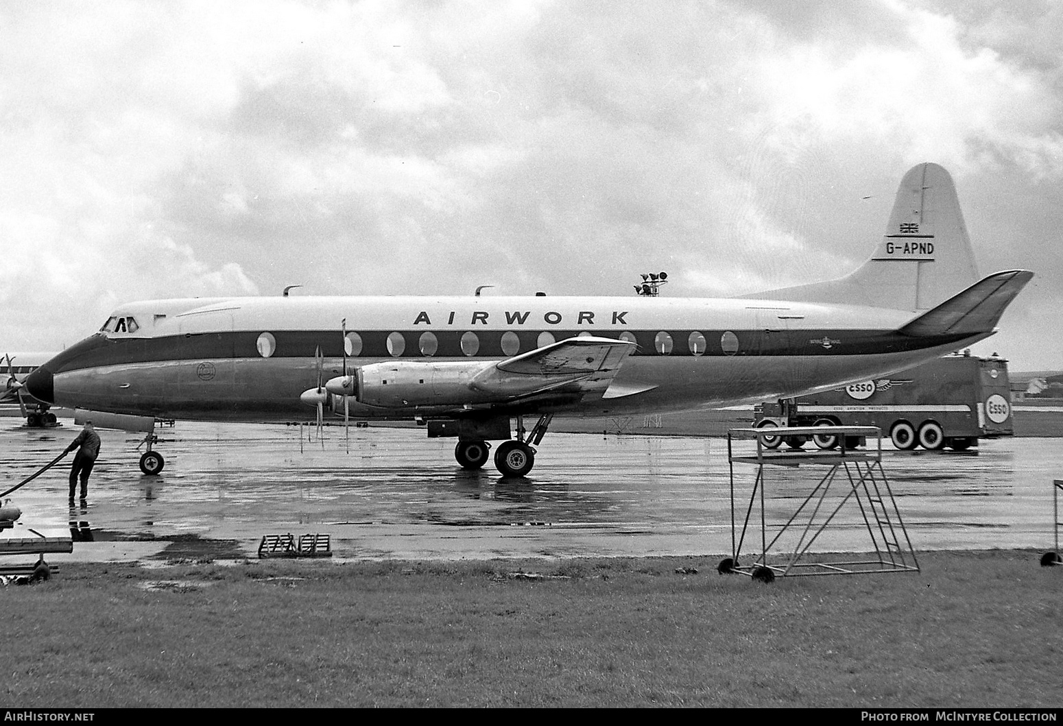 Aircraft Photo of G-APND | Vickers 831 Viscount | Airwork | AirHistory.net #347530