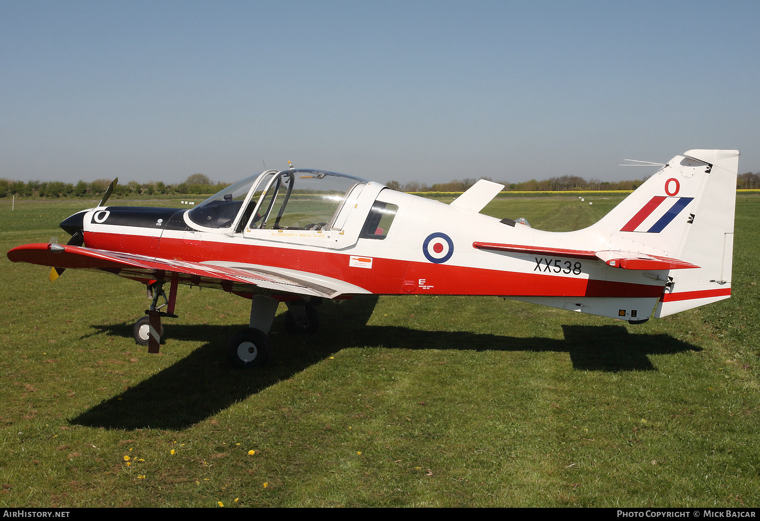 Aircraft Photo of G-TDOG / XX538 | Scottish Aviation Bulldog 120/121 | UK - Air Force | AirHistory.net #347544