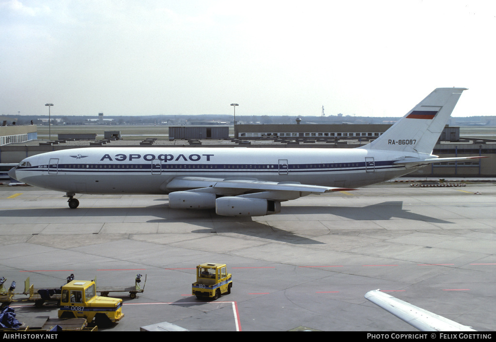 Aircraft Photo of RA-86087 | Ilyushin Il-86 | Aeroflot | AirHistory.net #347563