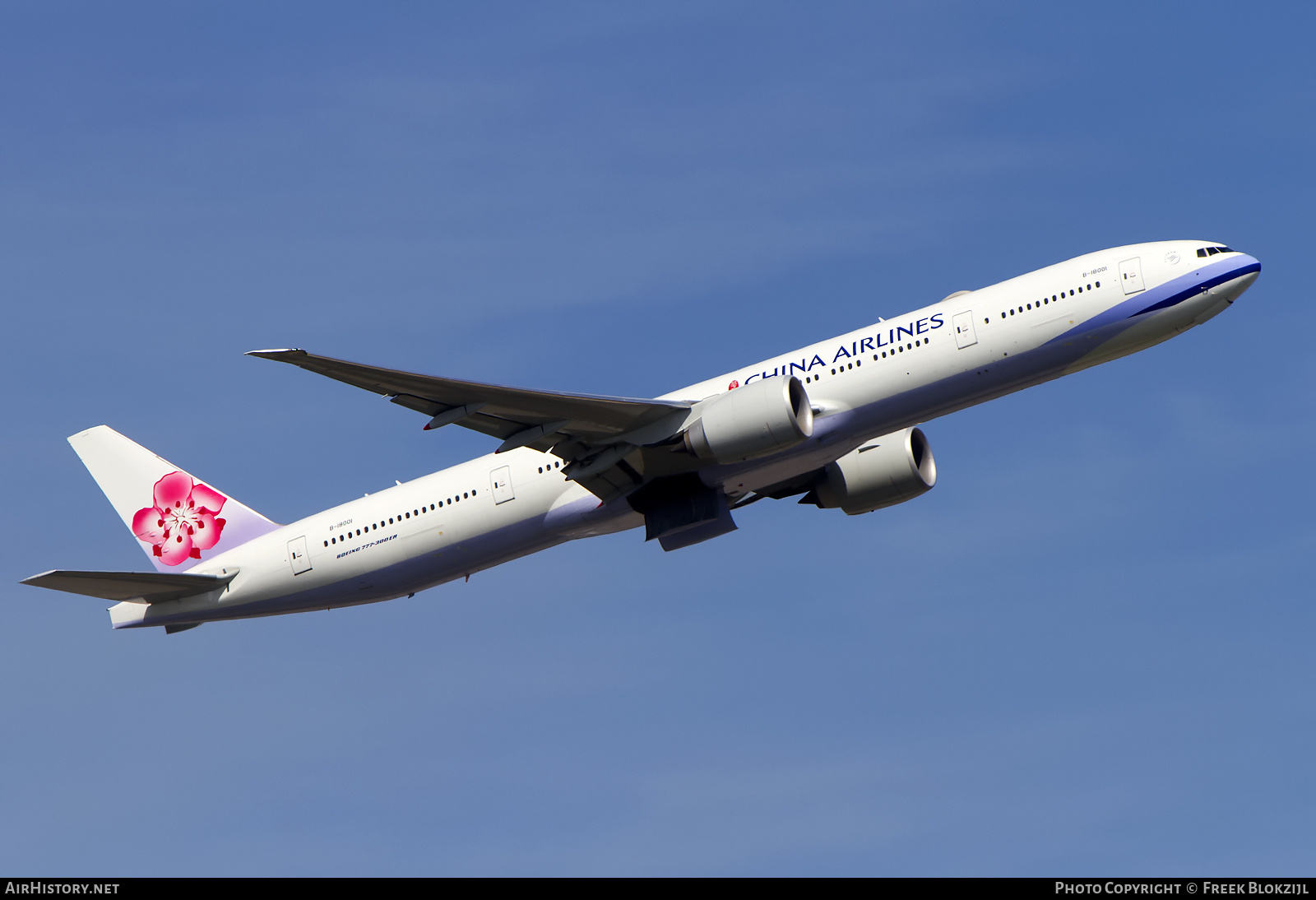 Aircraft Photo of B-18001 | Boeing 777-309/ER | China Airlines | AirHistory.net #347579