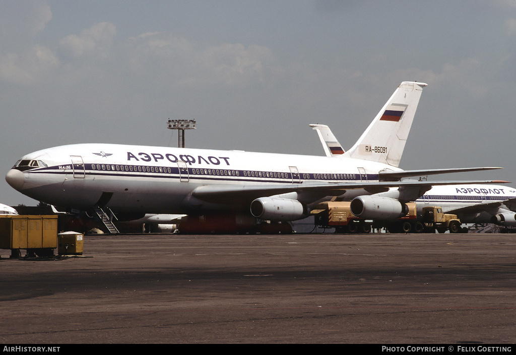 Aircraft Photo of RA-86091 | Ilyushin Il-86 | Aeroflot | AirHistory.net #347581