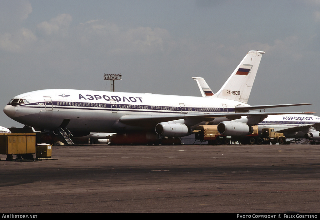 Aircraft Photo of RA-86091 | Ilyushin Il-86 | Aeroflot | AirHistory.net #347581