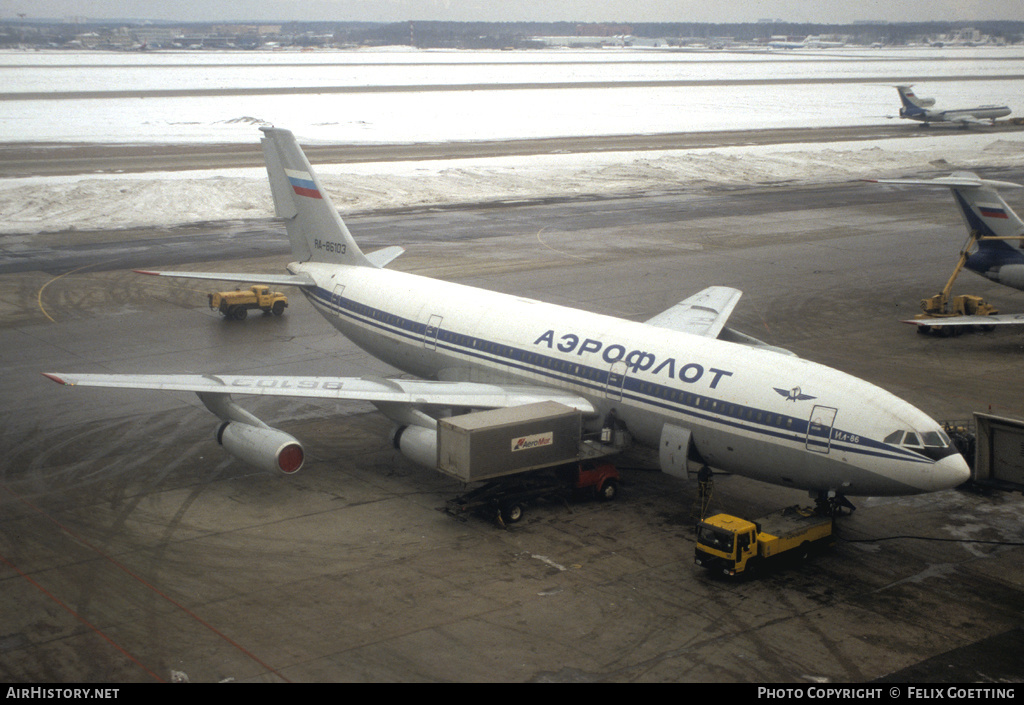 Aircraft Photo of RA-86103 | Ilyushin Il-86 | Aeroflot | AirHistory.net #347585