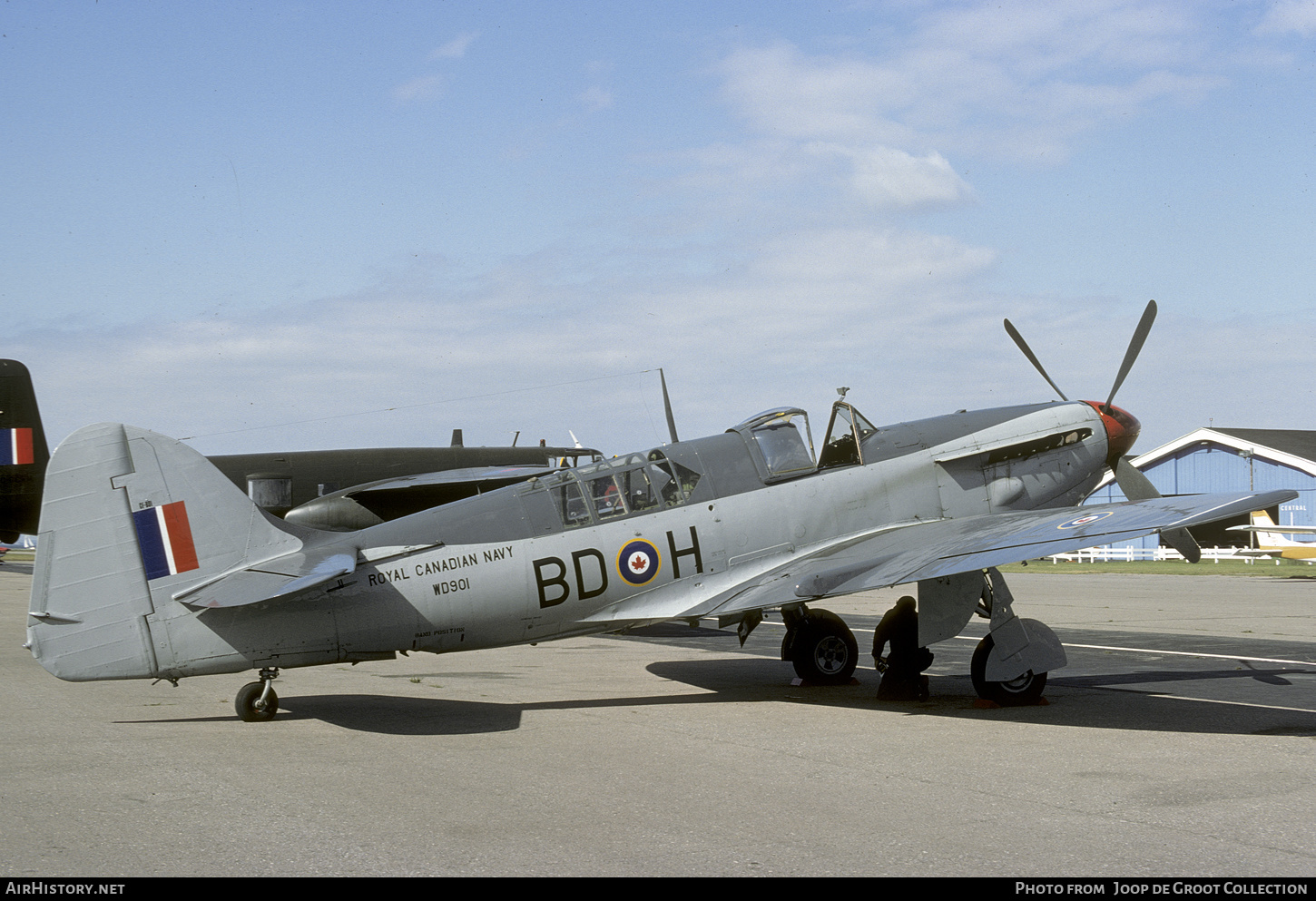 Aircraft Photo of CF-BDH / WD901 | Fairey Firefly TT6 | Canada - Navy | AirHistory.net #347591