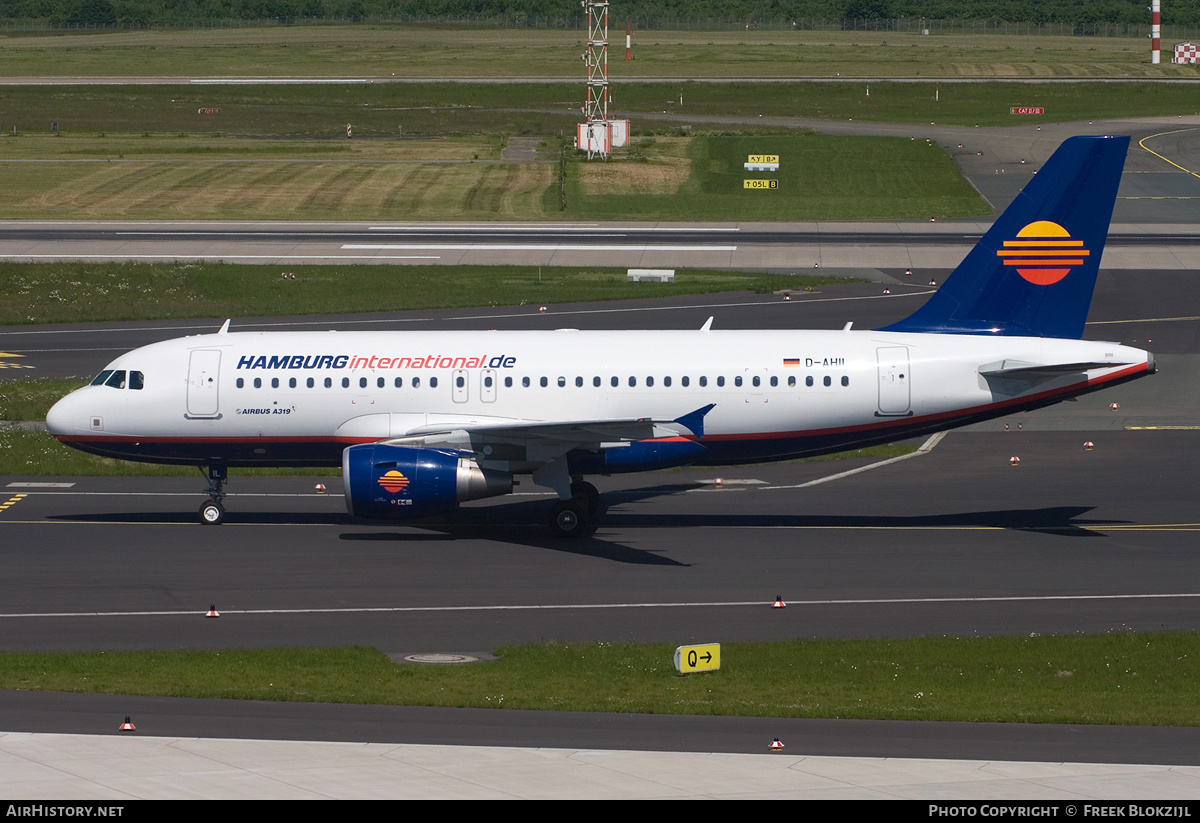 Aircraft Photo of D-AHII | Airbus A319-111 | Hamburg International | AirHistory.net #347603