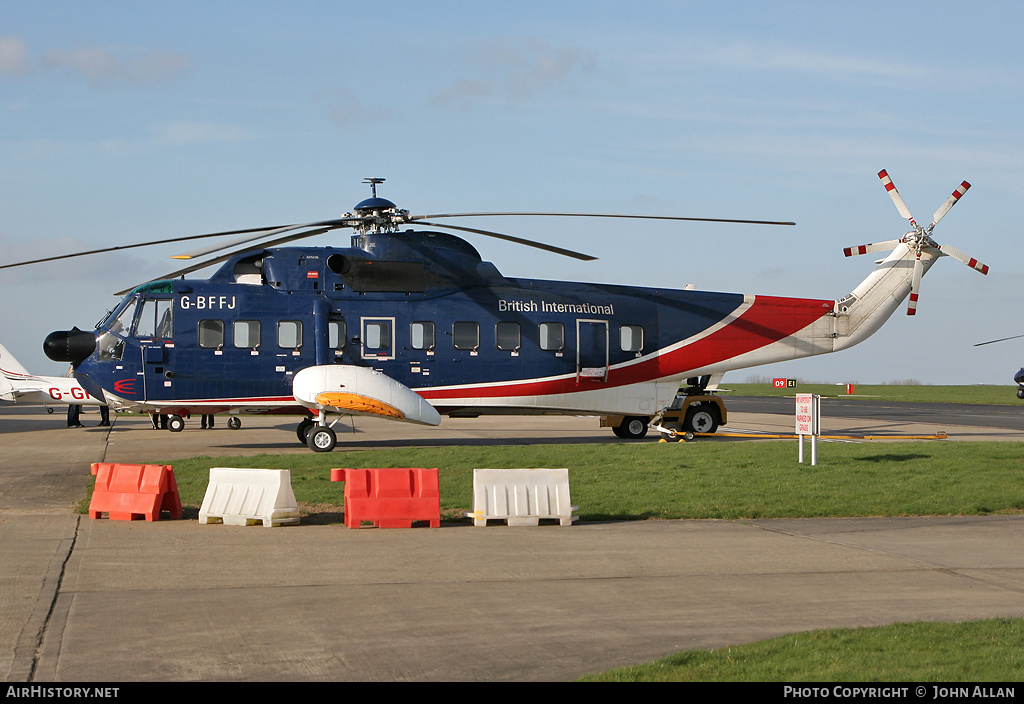 Aircraft Photo of G-BFFJ | Sikorsky S-61N MkII | British International Helicopters | AirHistory.net #347613