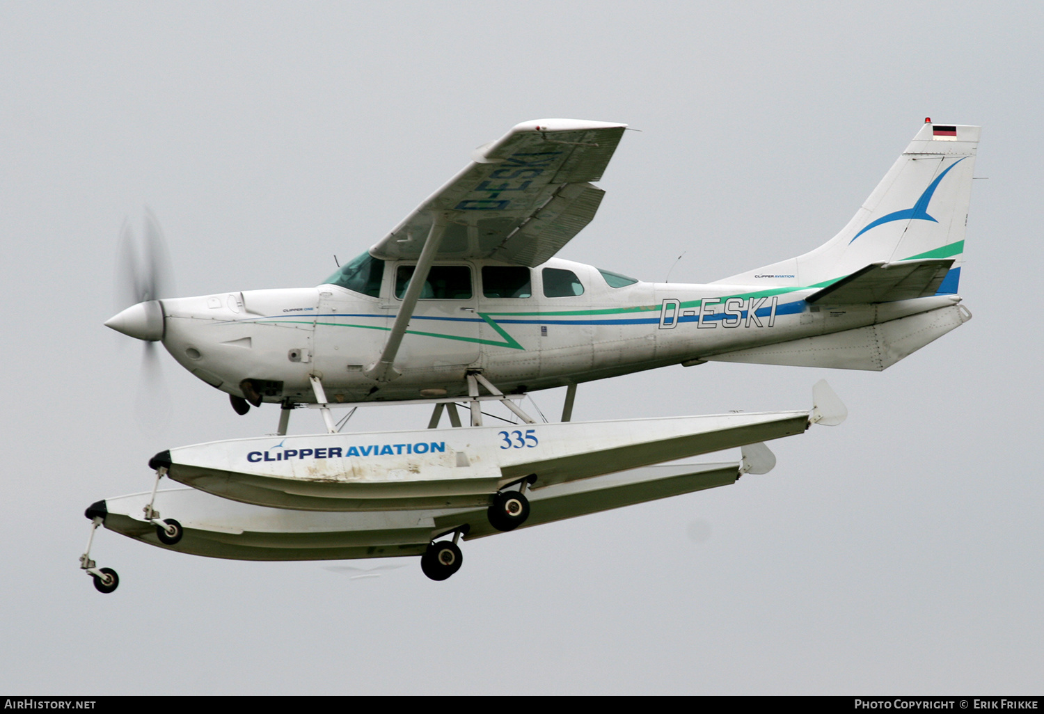 Aircraft Photo of D-ESKI | Cessna U206G/Soloy Turbine 206 | Clipper Aviation | AirHistory.net #347623