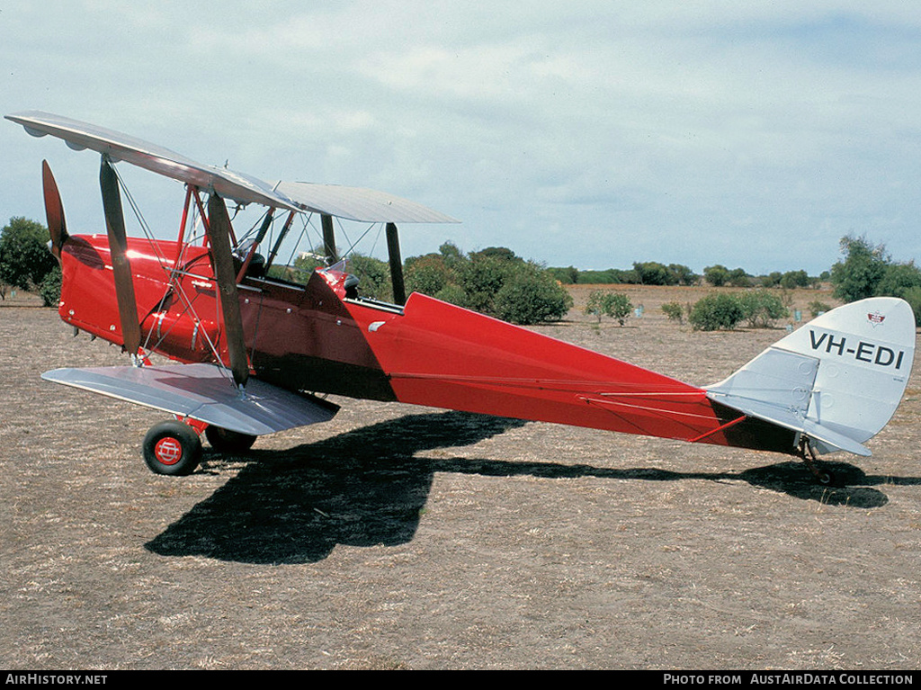 Aircraft Photo of VH-EDI | De Havilland D.H. 82A Tiger Moth | AirHistory.net #347632