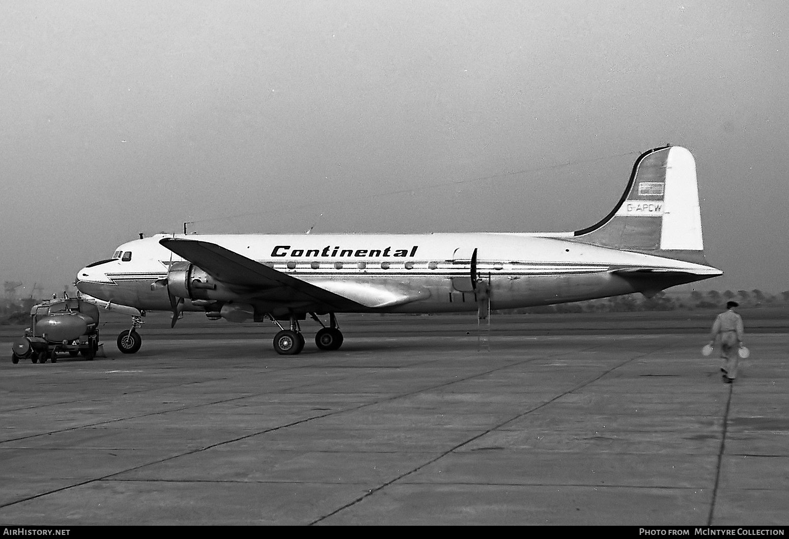 Aircraft Photo of G-APCW | Douglas C-54A Skymaster | Continental Air Services | AirHistory.net #347640