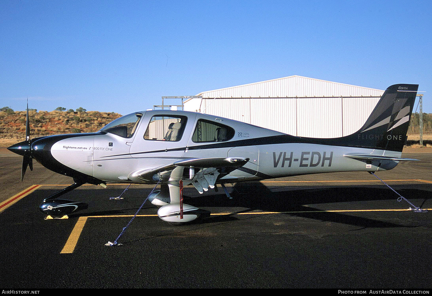 Aircraft Photo of VH-EDH | Cirrus SR-22 G5-GTS | Flight One | AirHistory.net #347643