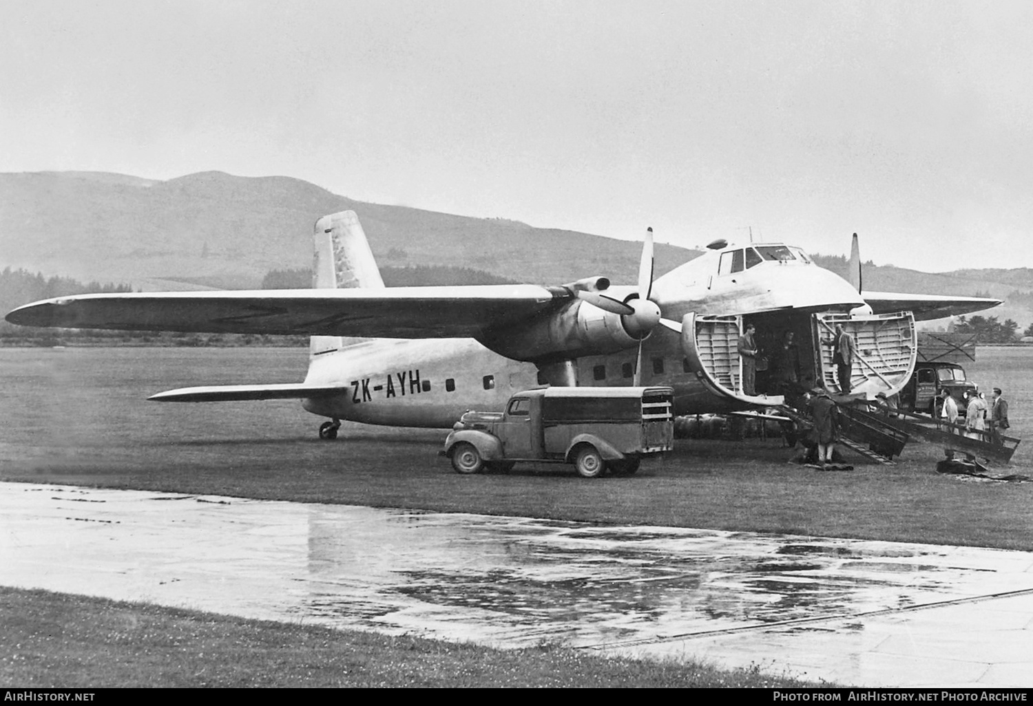 Aircraft Photo of ZK-AYH | Bristol 170 Freighter Mk31 | AirHistory.net #347649