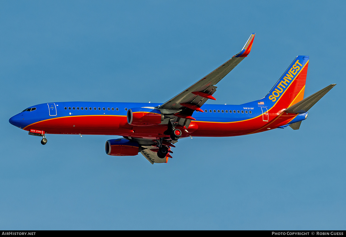 Aircraft Photo of N8319F | Boeing 737-8H4 | Southwest Airlines | AirHistory.net #347651