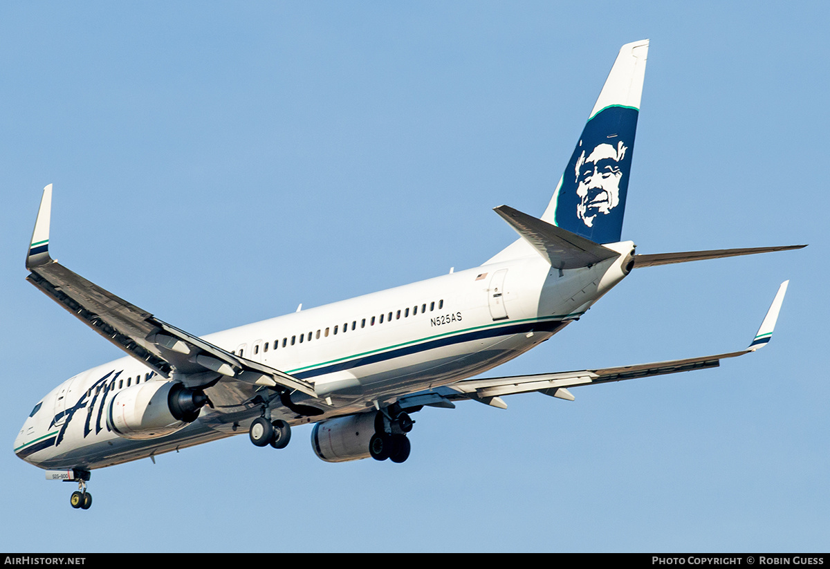 Aircraft Photo of N525AS | Boeing 737-890 | Alaska Airlines | AirHistory.net #347652
