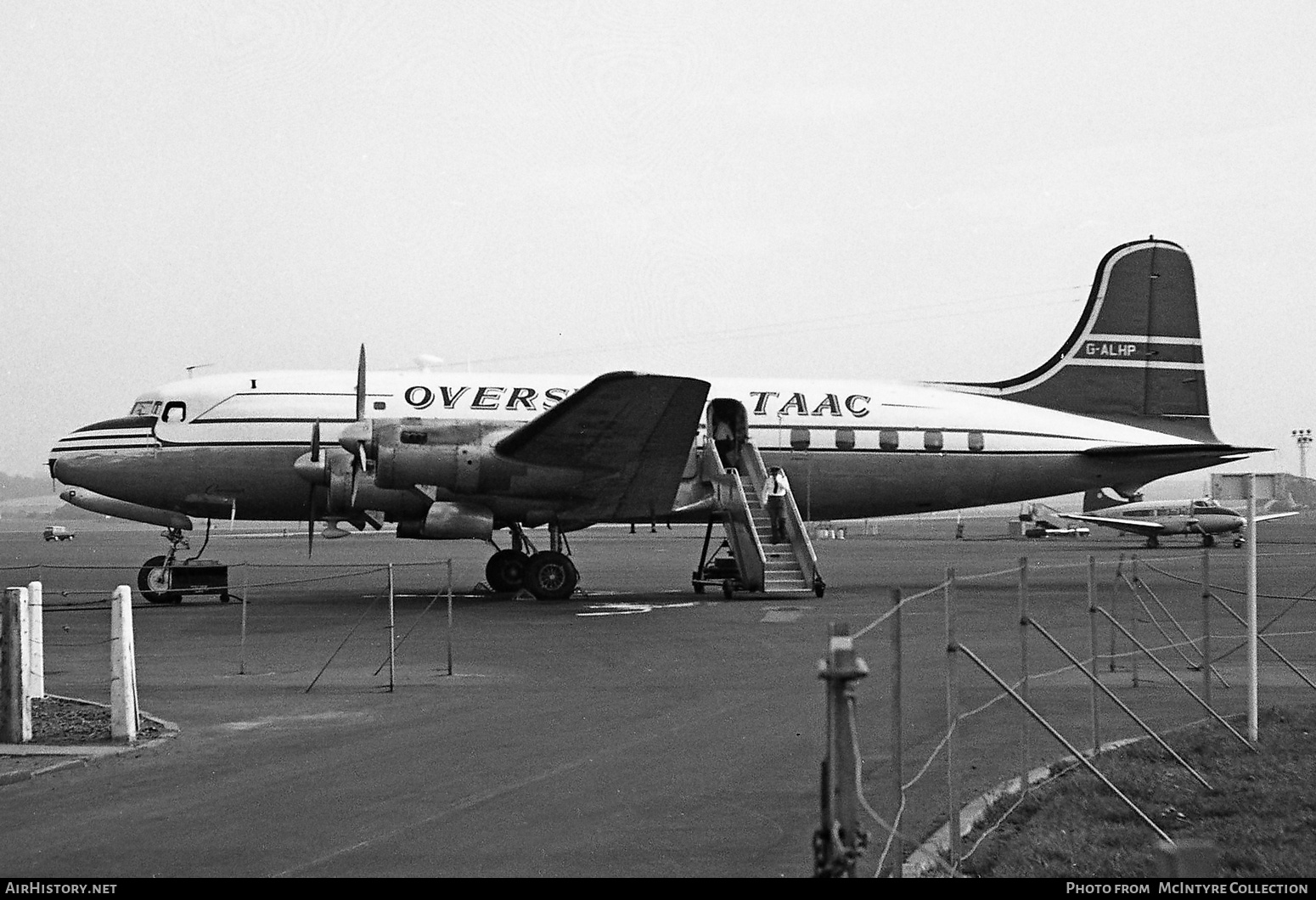 Aircraft Photo of G-ALHP | Canadair C-4 Argonaut (CL-4) | Overseas TAAC - Trans-African Air Coach | AirHistory.net #347654