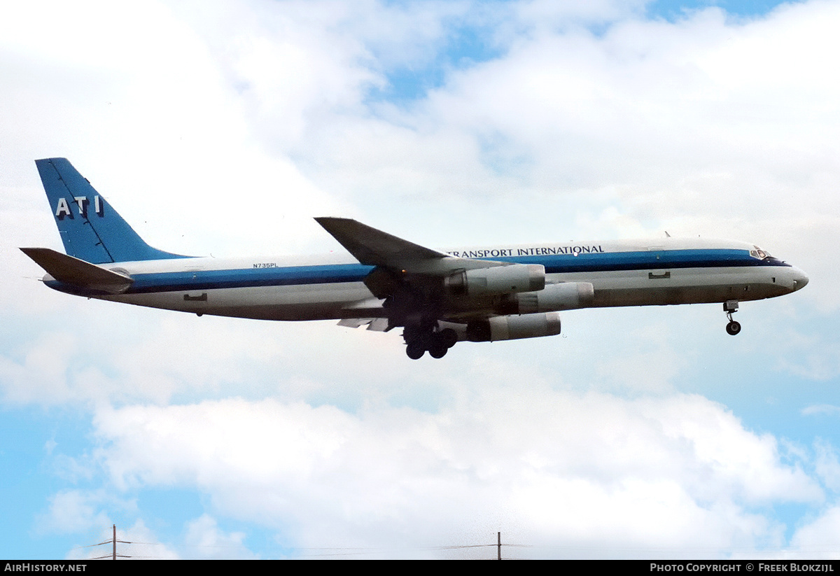Aircraft Photo of N735PL | McDonnell Douglas DC-8-62H(F) | ATI - Air Transport International | AirHistory.net #347656